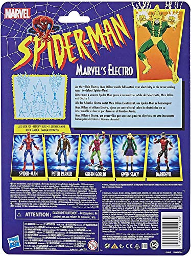 hasbro-marvel-legends-electro-figurine-15-cm-r-tro-comics image 7