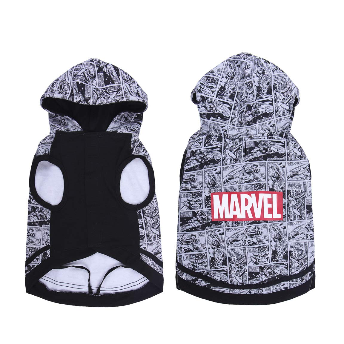 marvel-pull-pour-chien-xxs-coton-chaud-capuche image 1