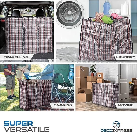 deco-express-sacs-de-rangement-xxl-zipp-s-lot-de-16 image 2