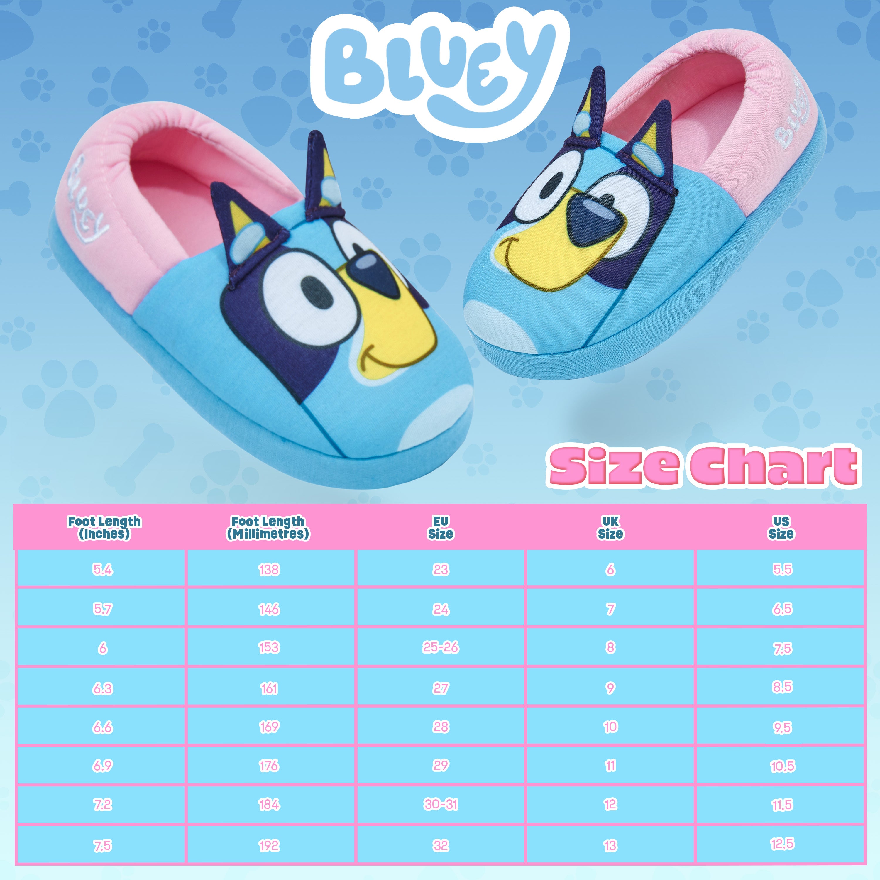 bluey-chaussons-enfant-3d-peluche-antid-rapants-mixtes image 6