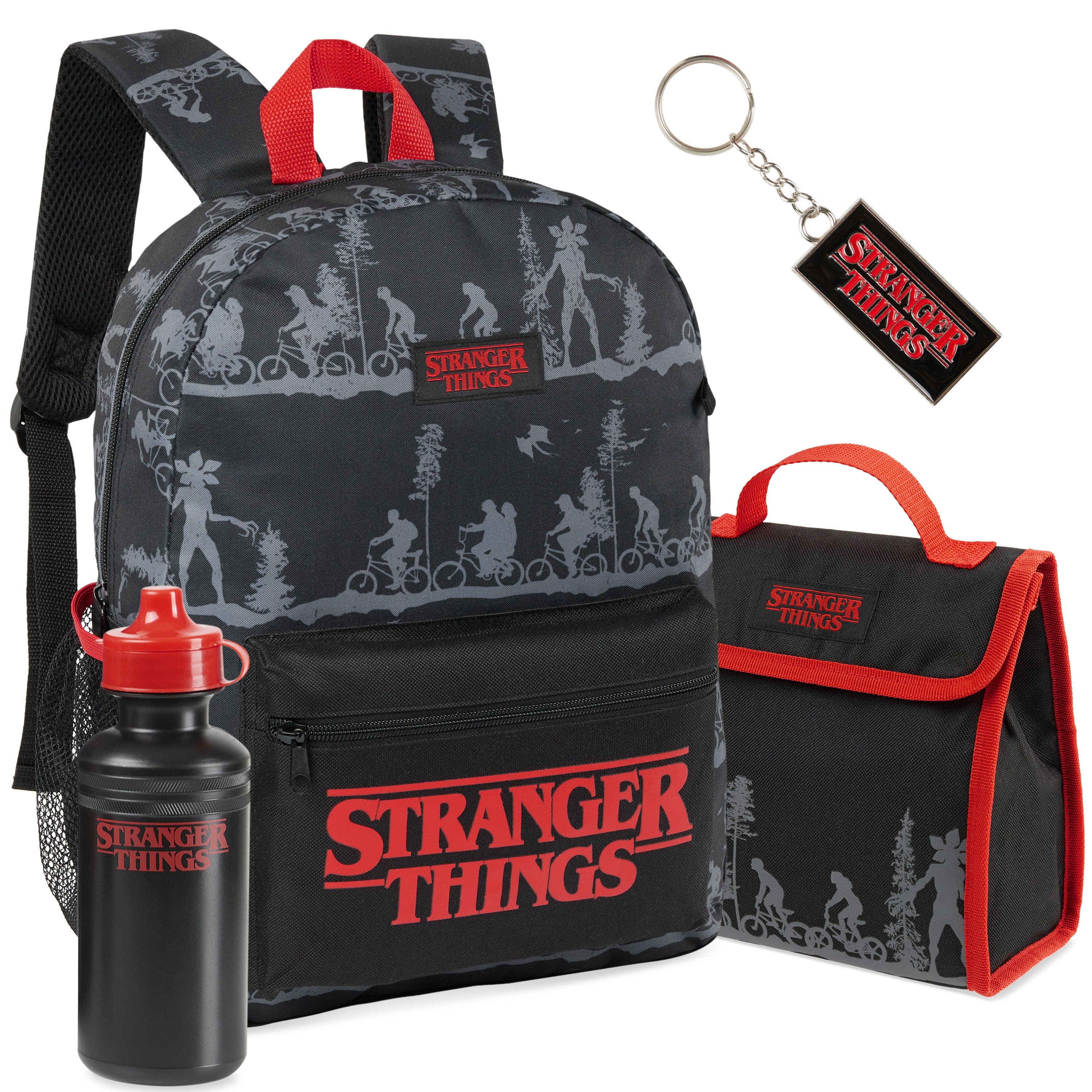 stranger-things-cartable-cole-4-pi-ces-gourde image 1
