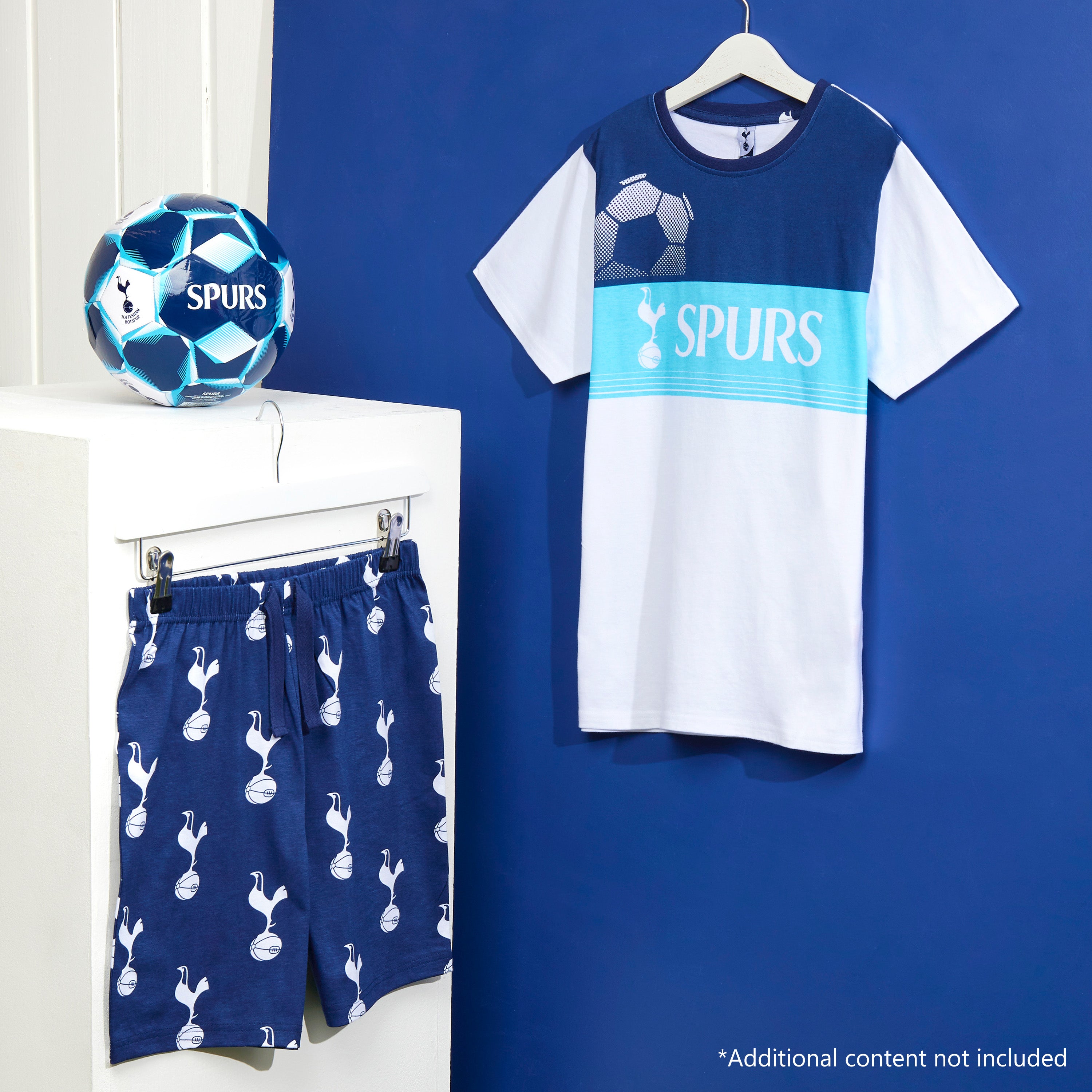 tottenham-pyjama-court-gar-on-coton-t-shirt-et-short image 2