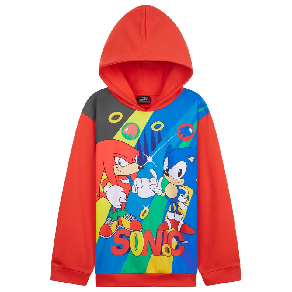 sonic-sweat-capuche-gar-on-shadow-tails-enfant-ado image 1