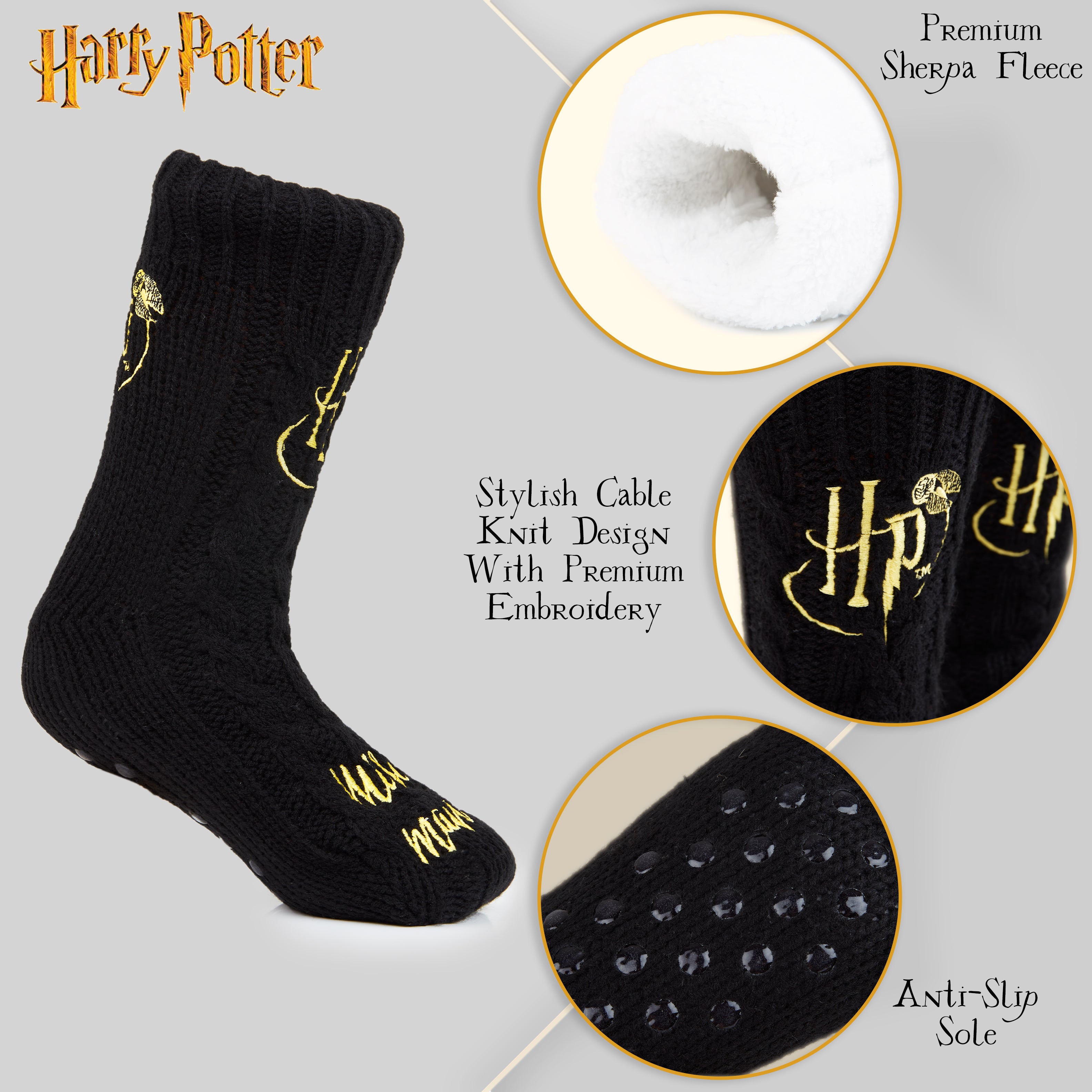 get-trend-harry-potter-chaussettes-pilou-femme-antid-rapantes image 4