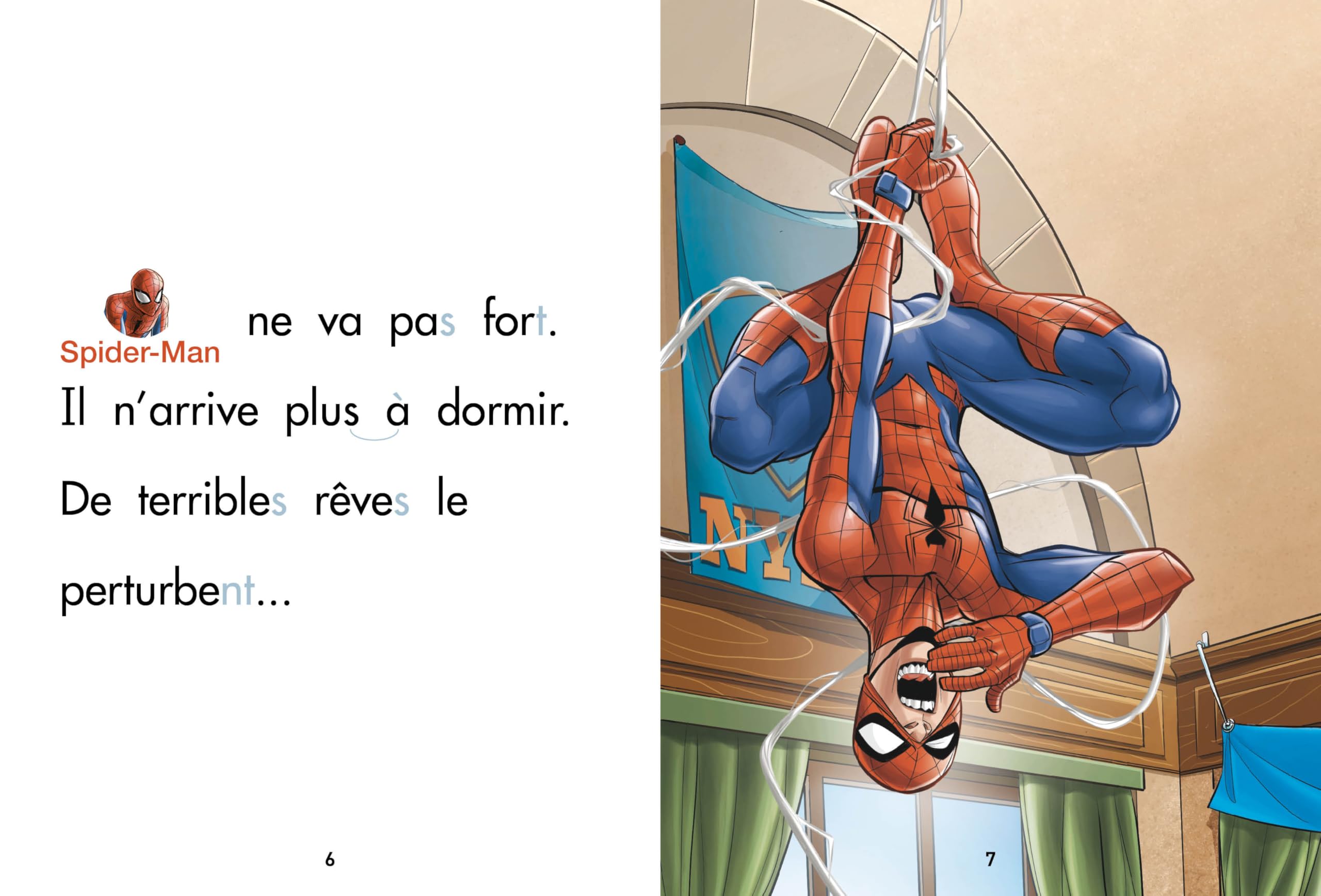 marvel-spider-man-une-nuit-tr-s-trange-livre-cp-niveau-1 image 3