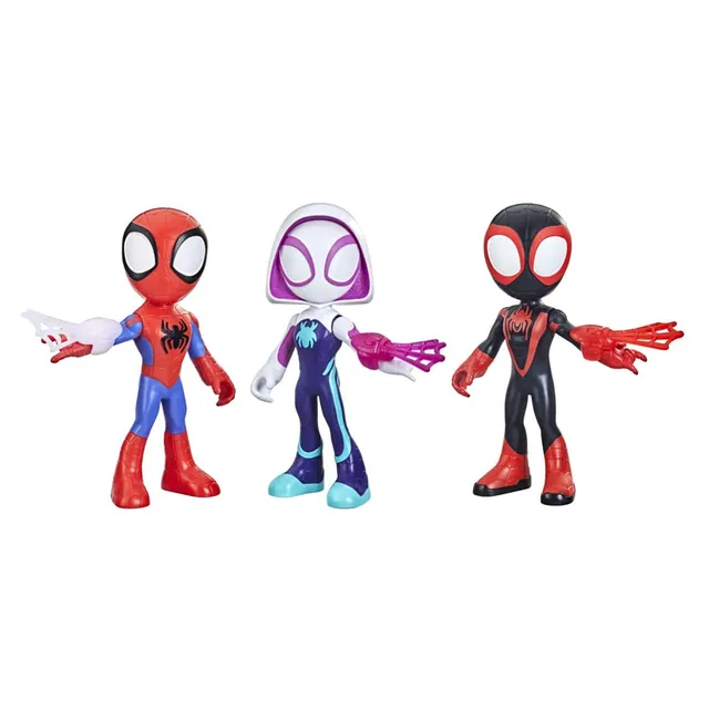 marvel-spidey-amazing-friends-multipack-3-figurines-22-5-cm image 1