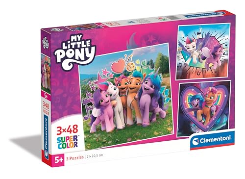 my-little-pony-puzzle-3x48-pi-ces-clementoni-enfant image 7