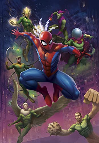 marvel-spiderman-illustrated-puzzle-1000-pi-ces-70x50-cm image 8