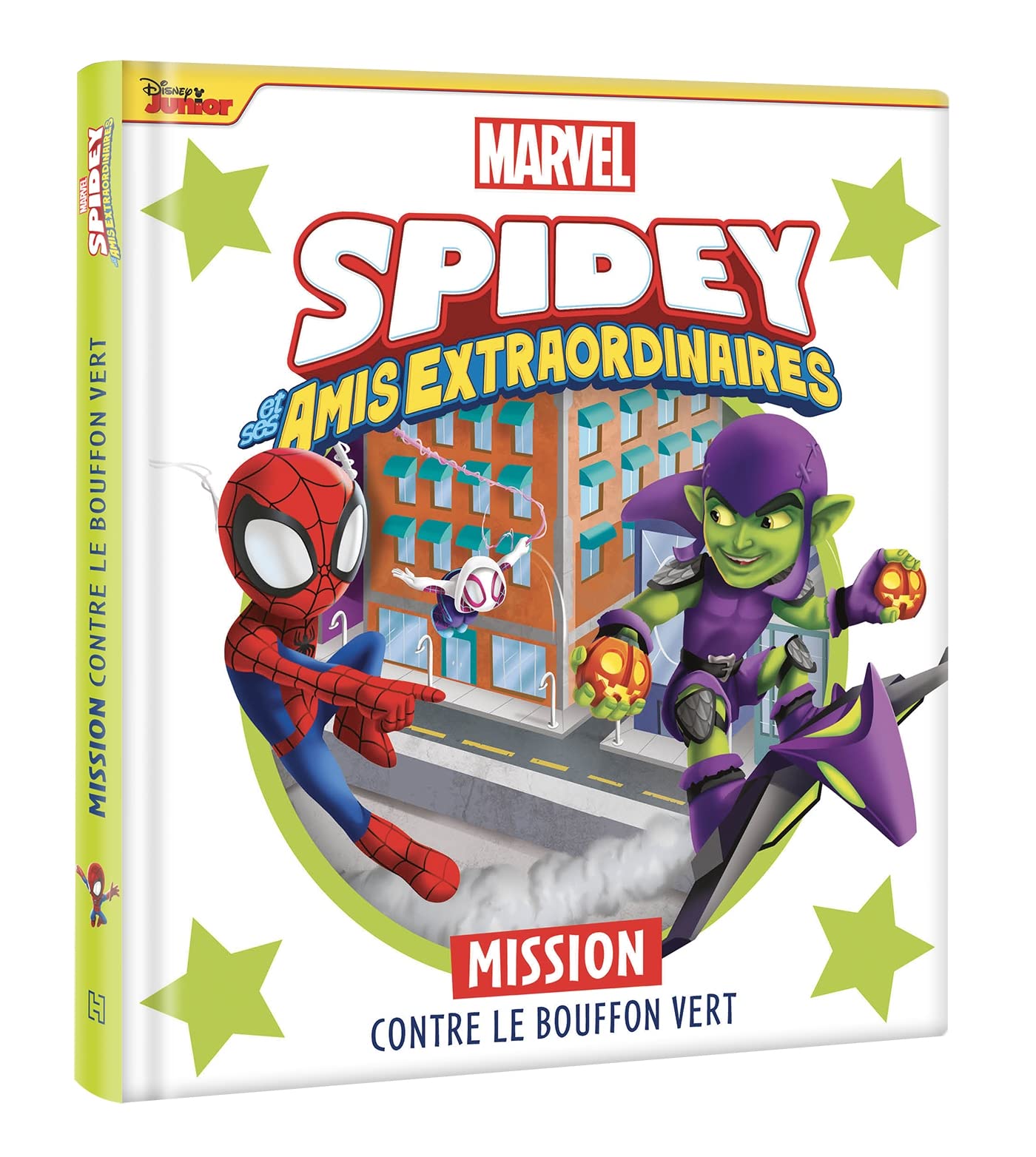 spidey-et-ses-amis-mission-bouffon-vert-livre-marvel-enfant image 1