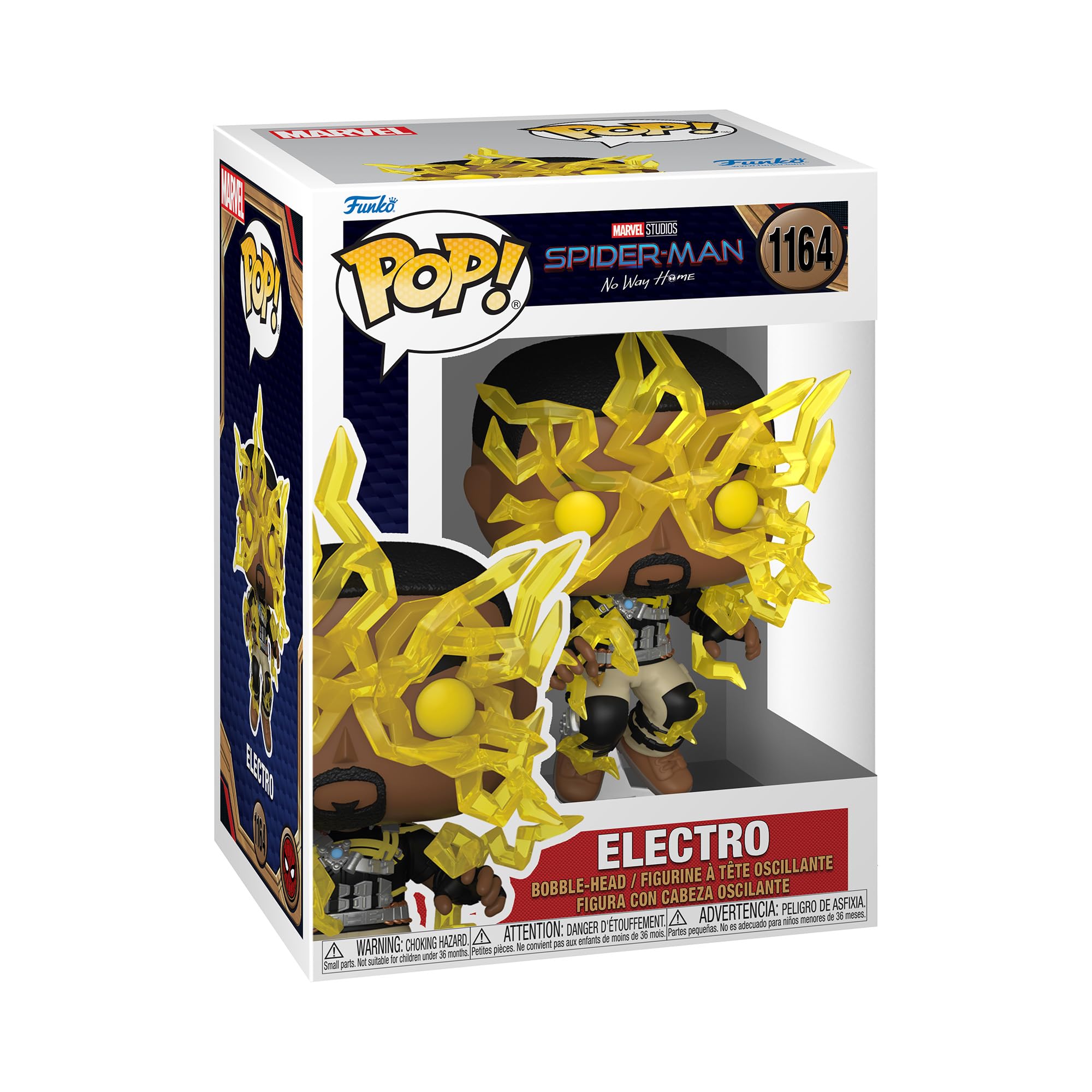 funko-pop-spider-man-no-way-home-electro-finale-figurine-9-5-cm image 1