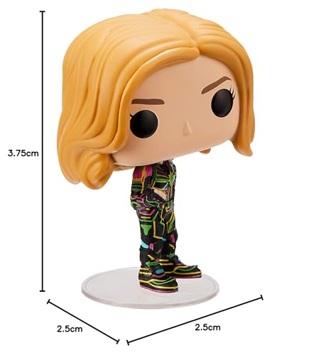 funko-pop-captain-marvel-neon-suit-figurine-vinyle image 4