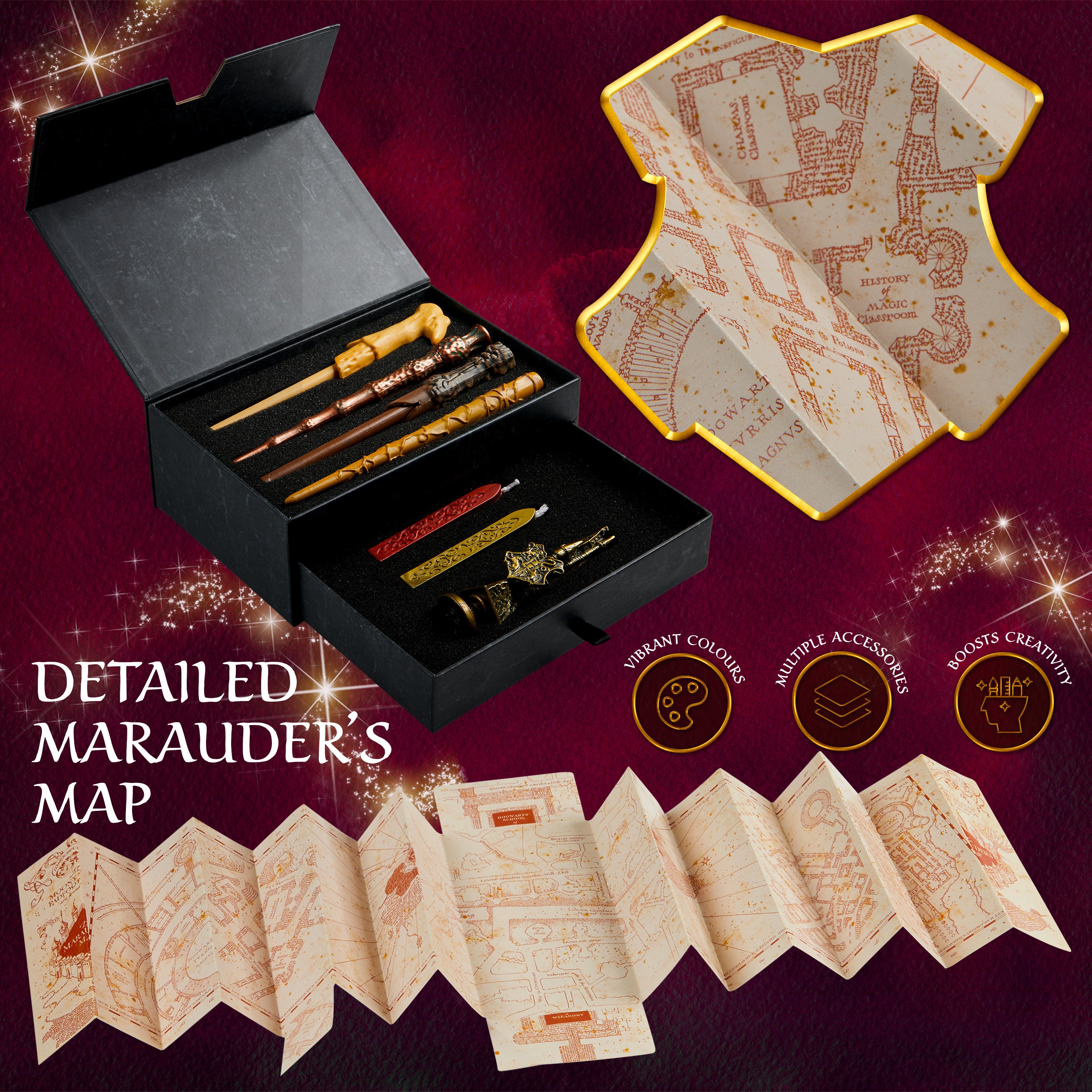 get-trend-harry-potter-coffret-criture-baguettes-lettres image 7