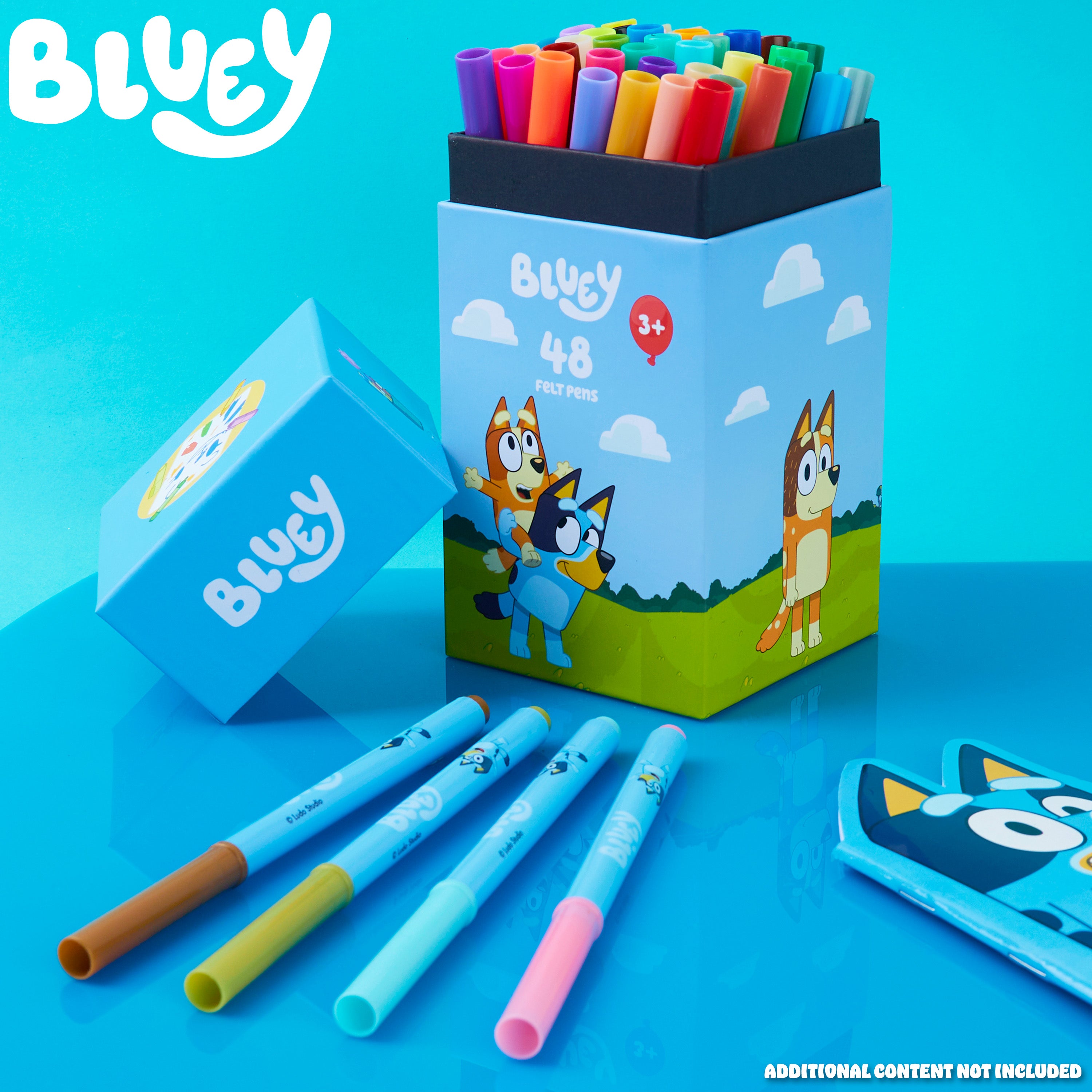 bluey-set-48-feutres-lavables-pointe-fine-enfant image 2