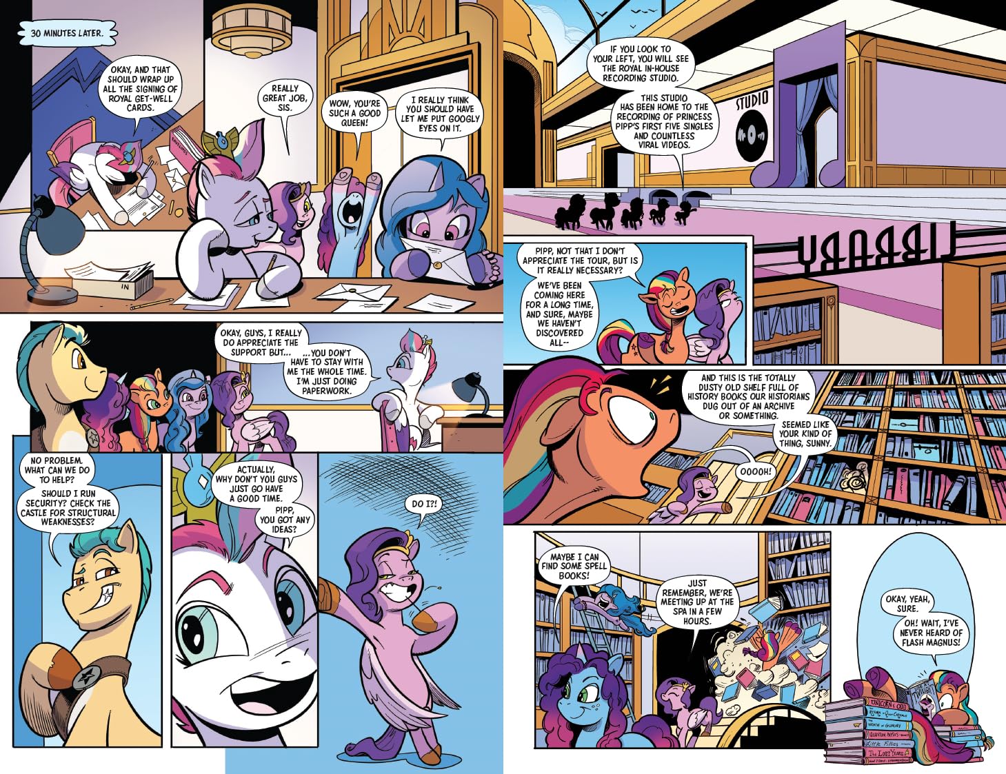 my-little-pony-the-storm-of-zephyr-heights-livre-anglais image 5