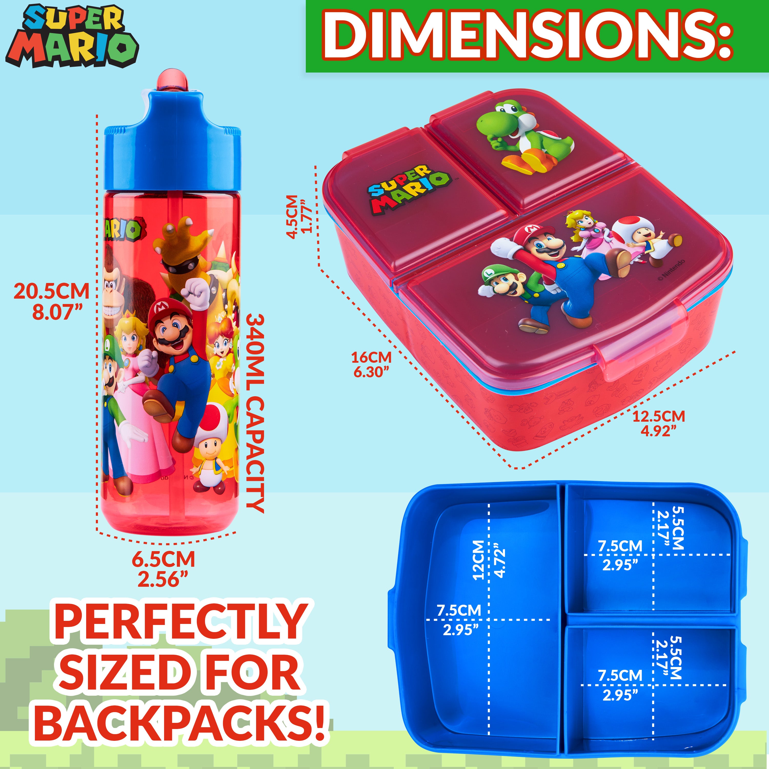 super-mario-bo-te-go-ter-bento-gourde-340-ml-enfant image 6