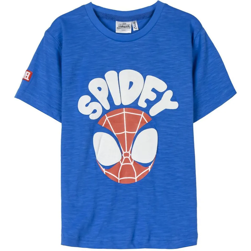cerd-spidey-t-shirt-enfant-bleu-3-ans-coton image 1