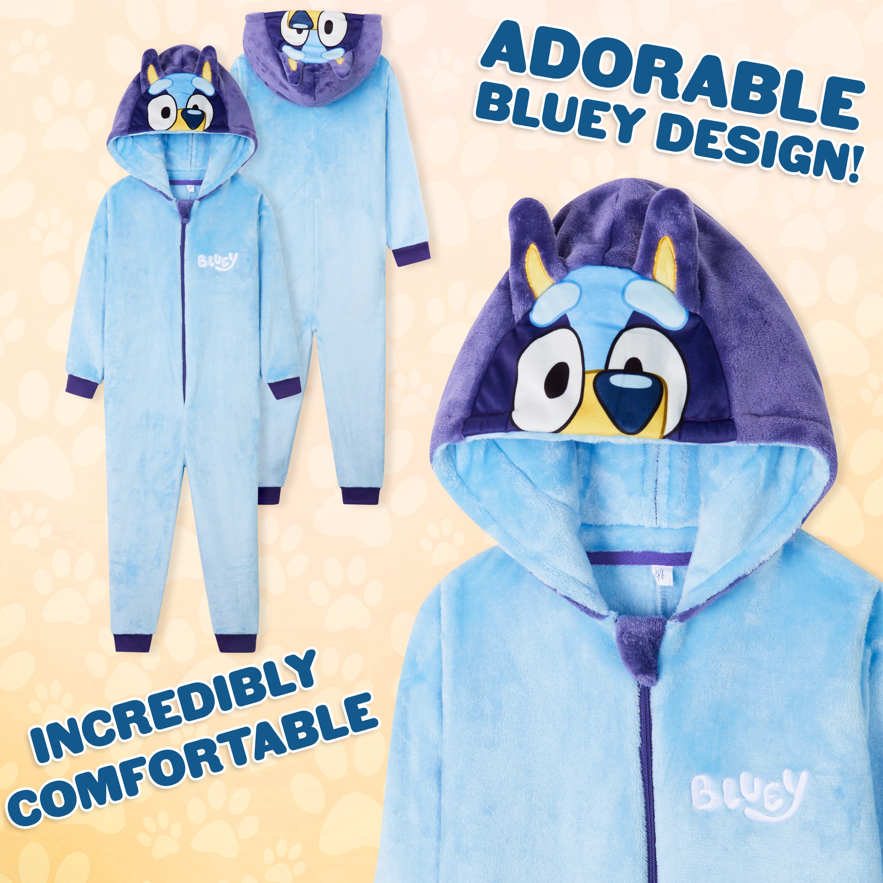 bluey-grenouill-re-polaire-enfant-capuche-18-mois-6-ans image 4