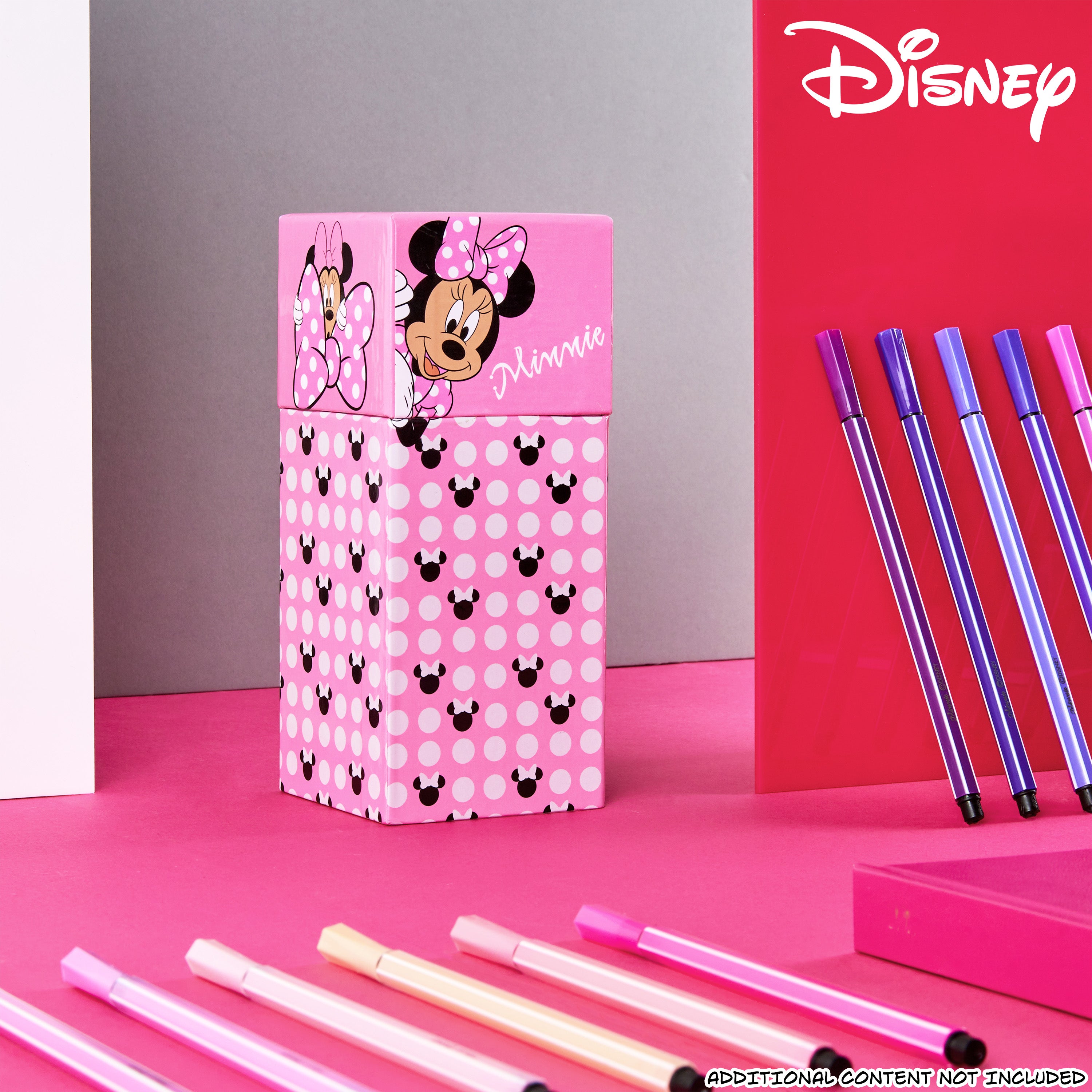 disney-minnie-feutres-coloriage-enfant-rose-lot-60 image 2