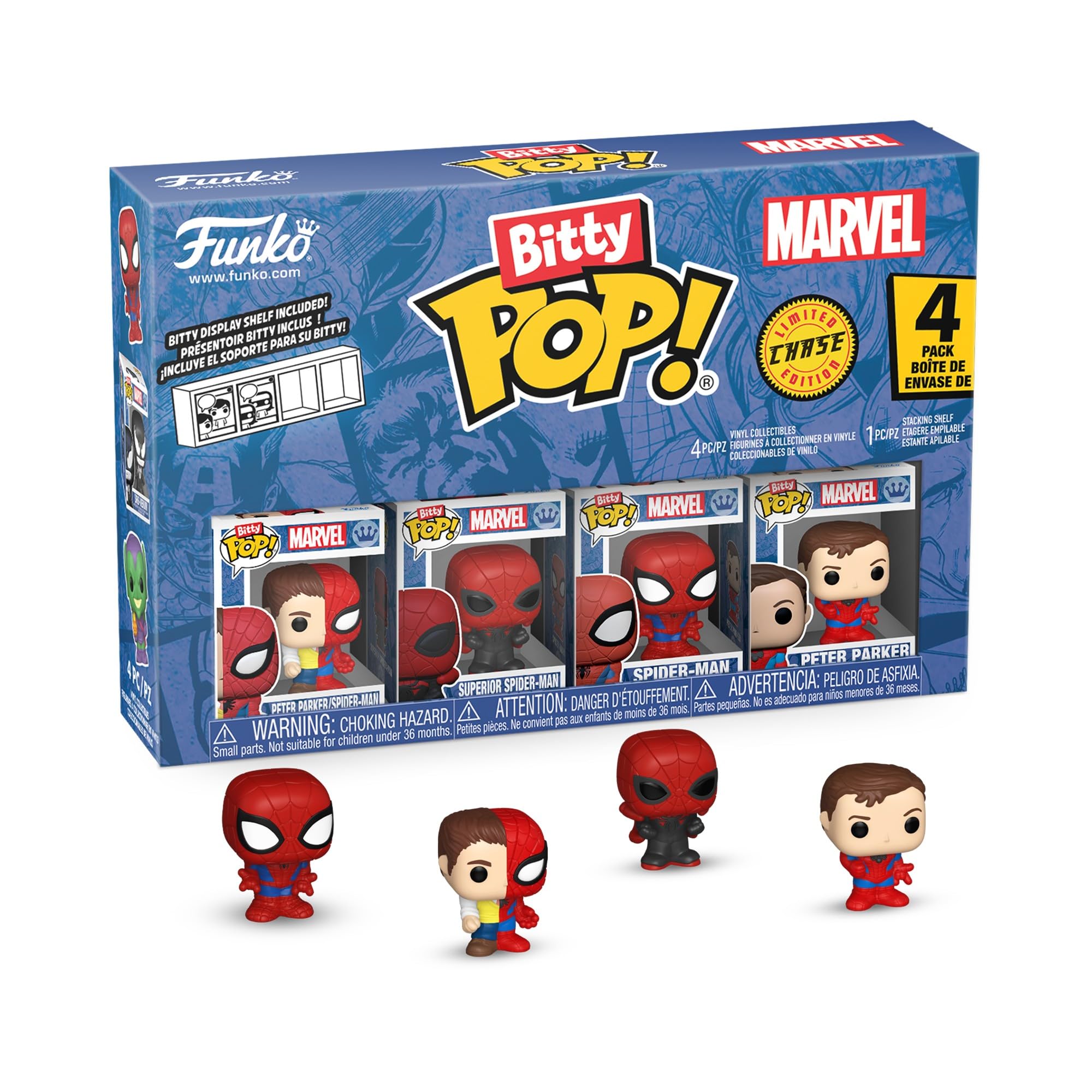 funko-pop-spider-man-bitty-pop-pack-4-figurines-2-3-cm image 2