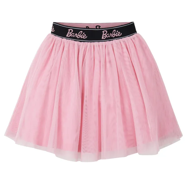 barbie-tutu-fille-rose-4-6-ans-jupe-mesh-doubl-e image 1