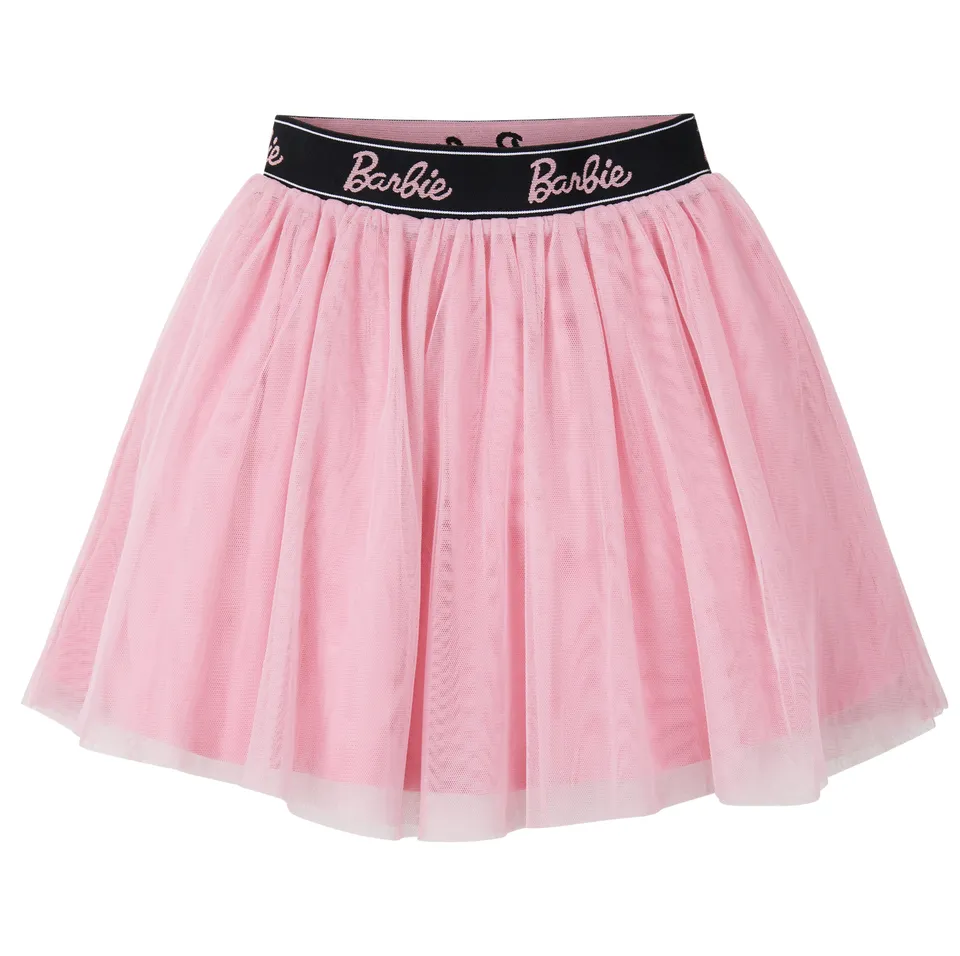 barbie-tutu-fille-rose-4-6-ans-jupe-mesh-doubl-e image 1