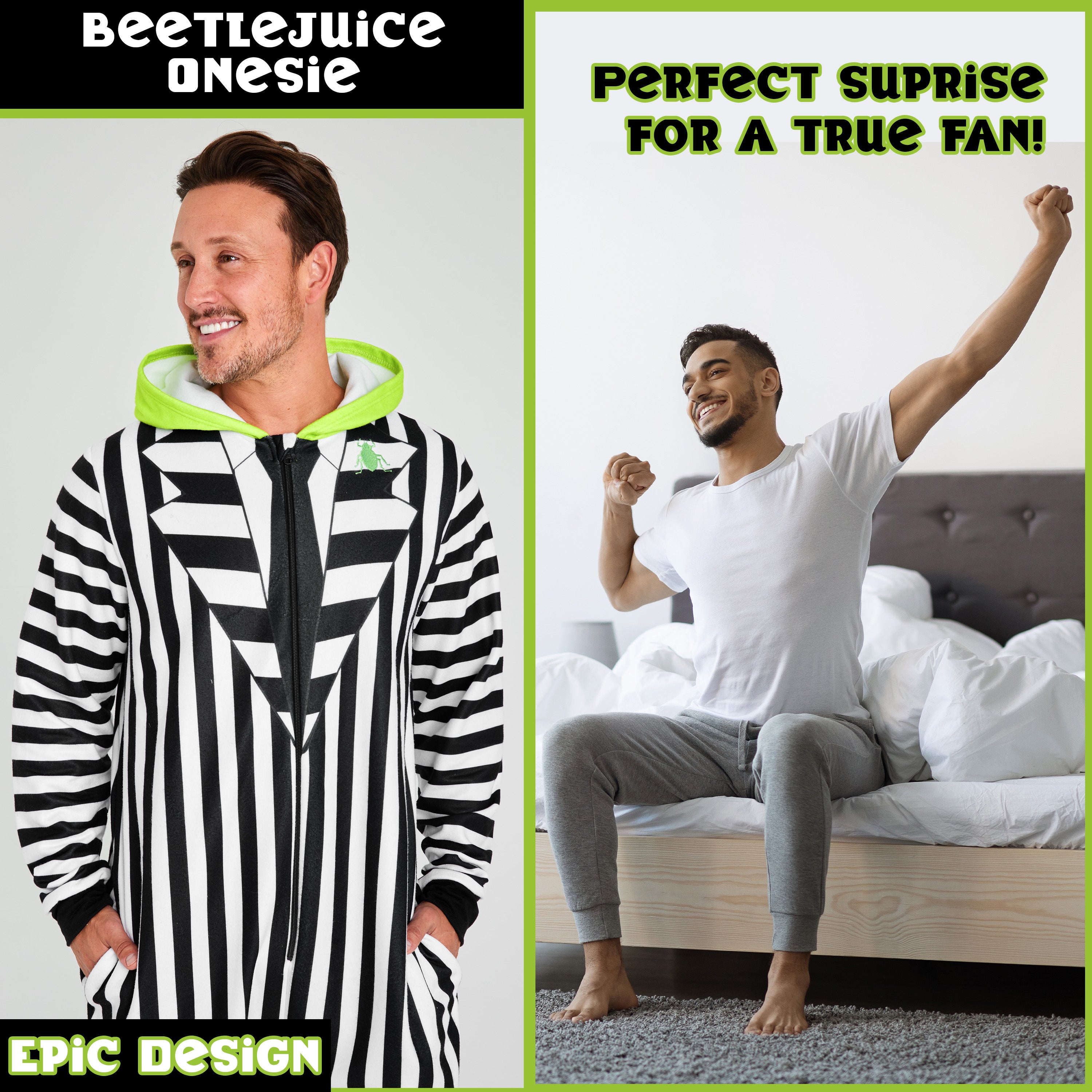 beetlejuice-combinaison-homme-polaire-capuche-ray-e image 2