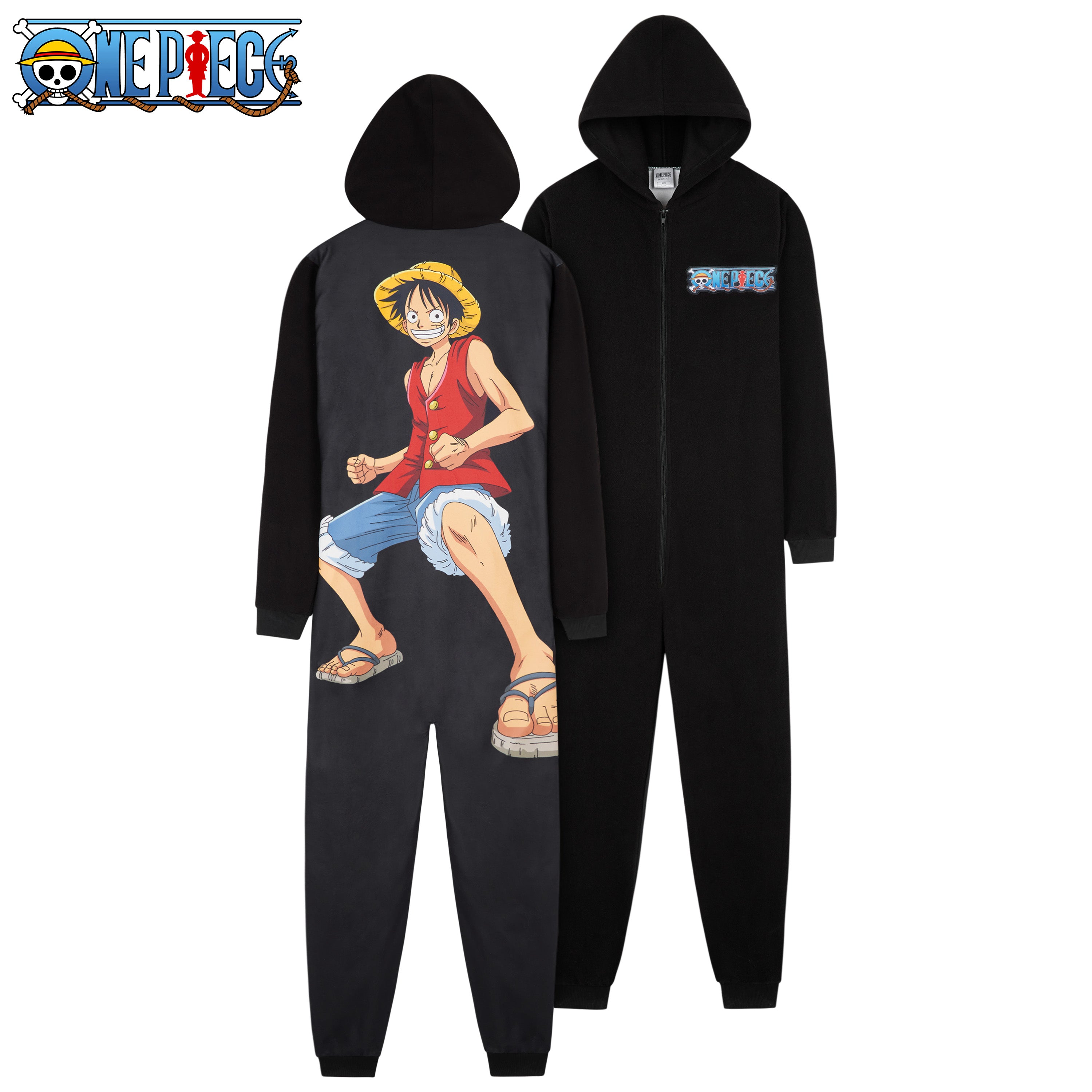 one-piece-combinaison-pyjama-homme-polaire-capuche-taille-l image 4