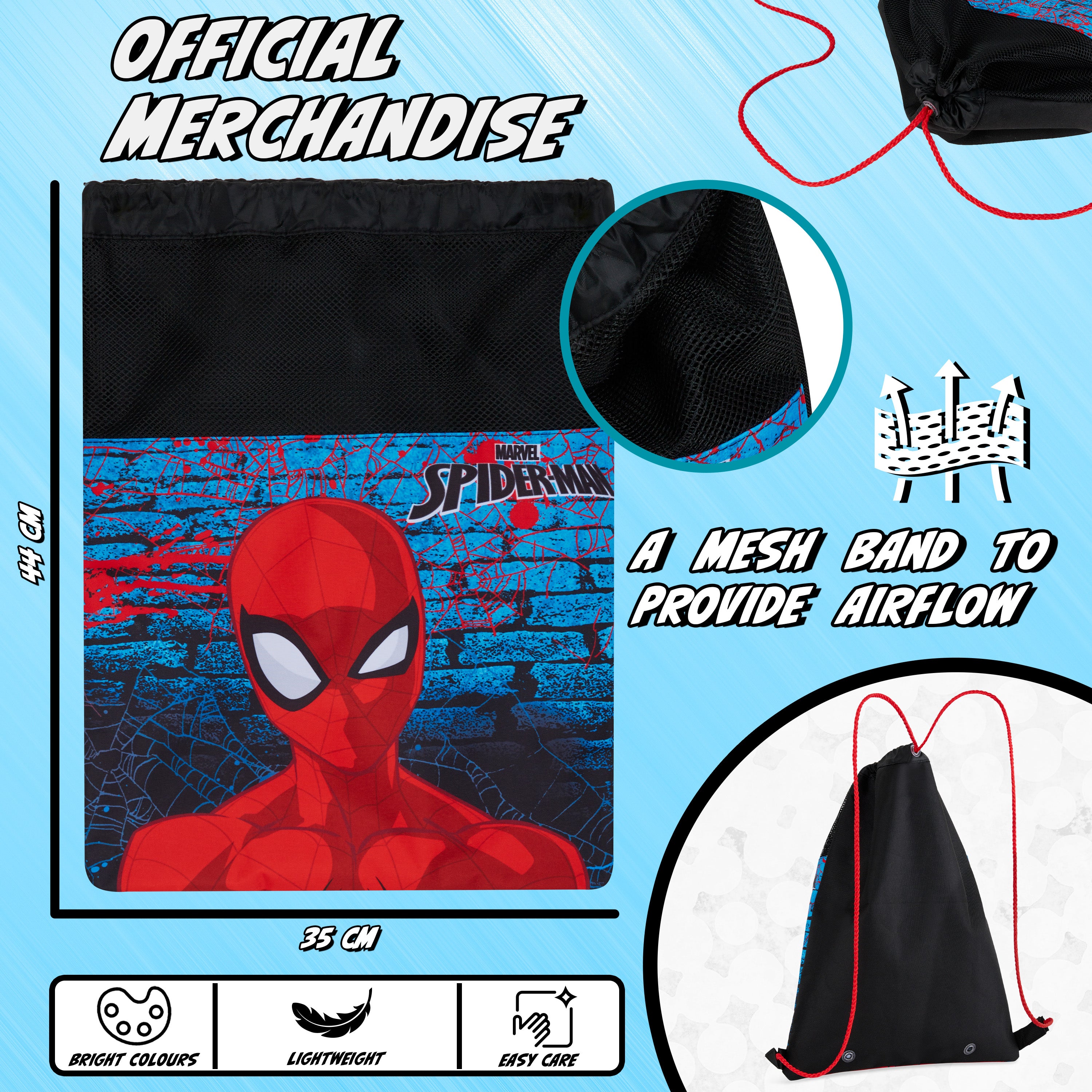 spiderman-sac-ficelle-enfant-piscine-sport-disney image 6