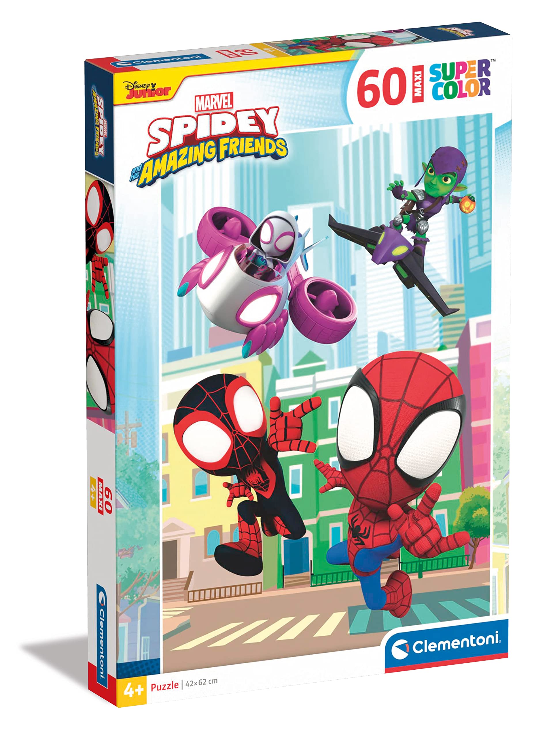clementoni-spidey-amazing-friends-puzzle-60-maxi-pi-ces image 1