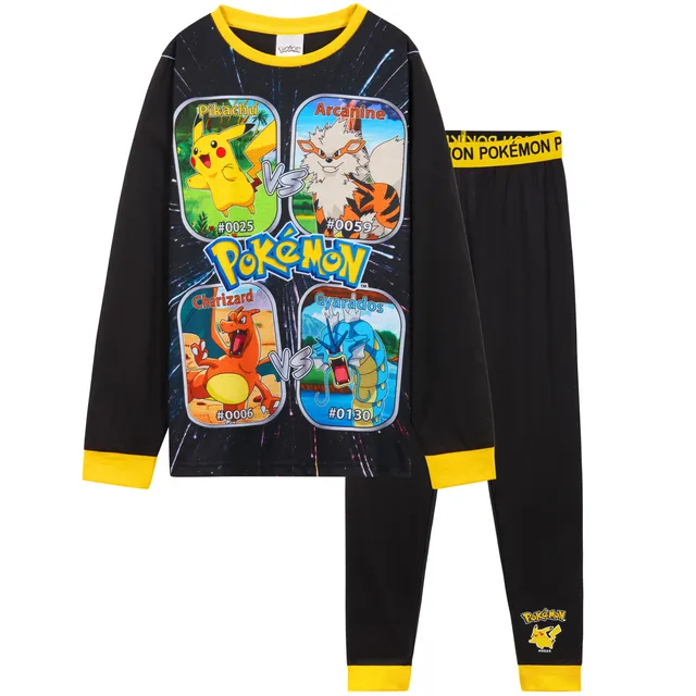 pok-mon-pikachu-pyjama-gar-on-manches-longues-2-pi-ces image 1
