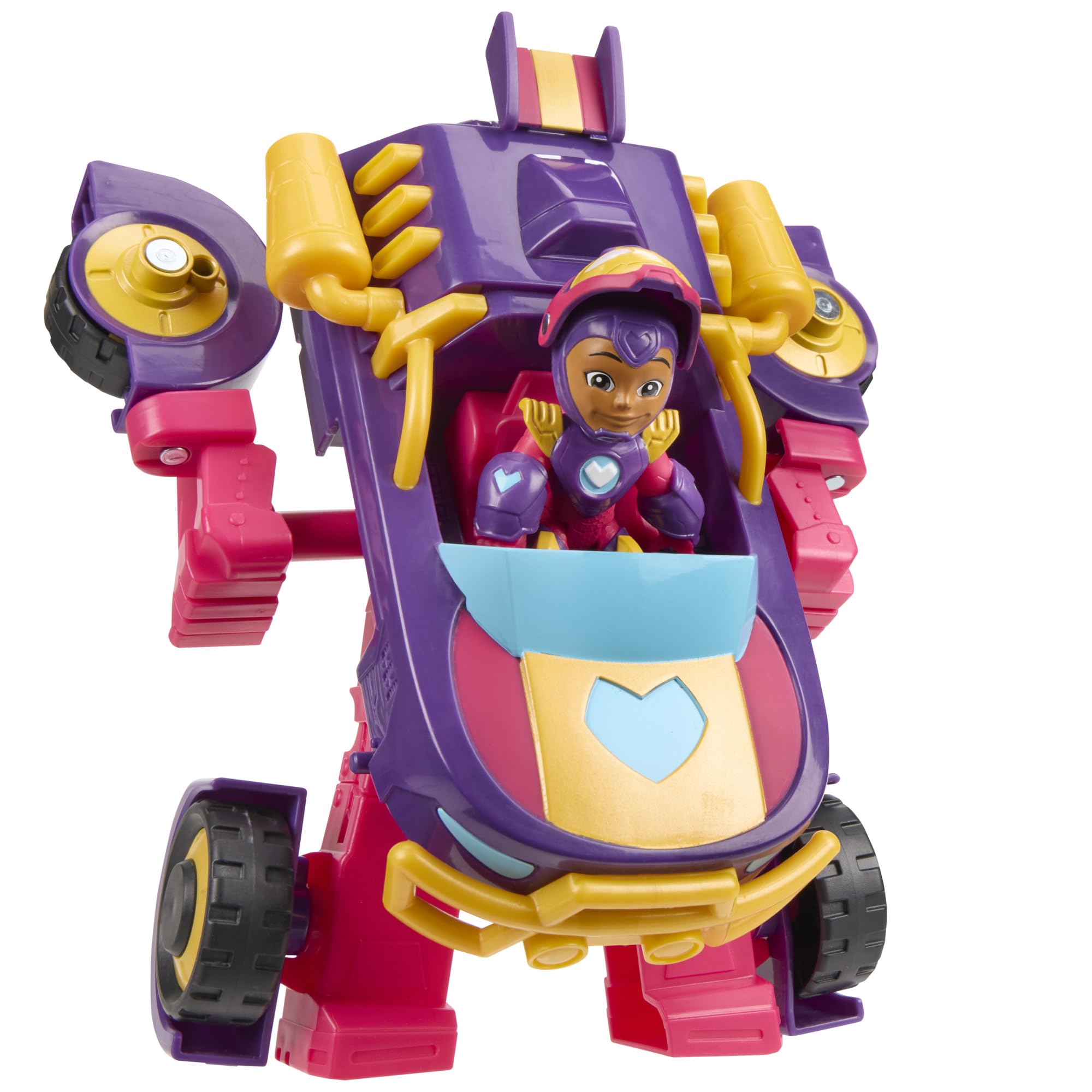marvel-ironheart-figurine-v-hicule-mecha-2-en-1-7-5-cm image 1