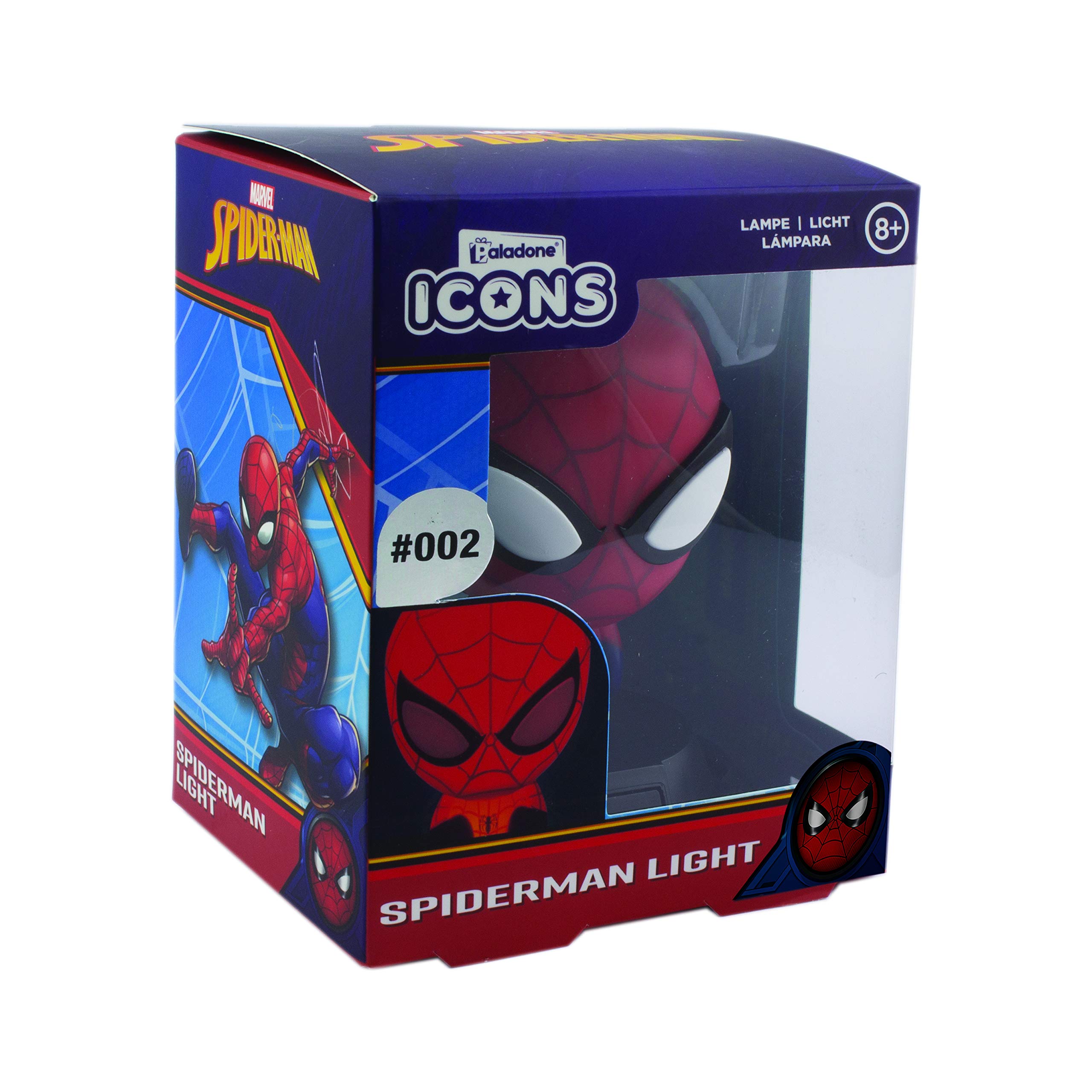 marvel-spider-man-icon-light-lampe-10-cm-piles image 1