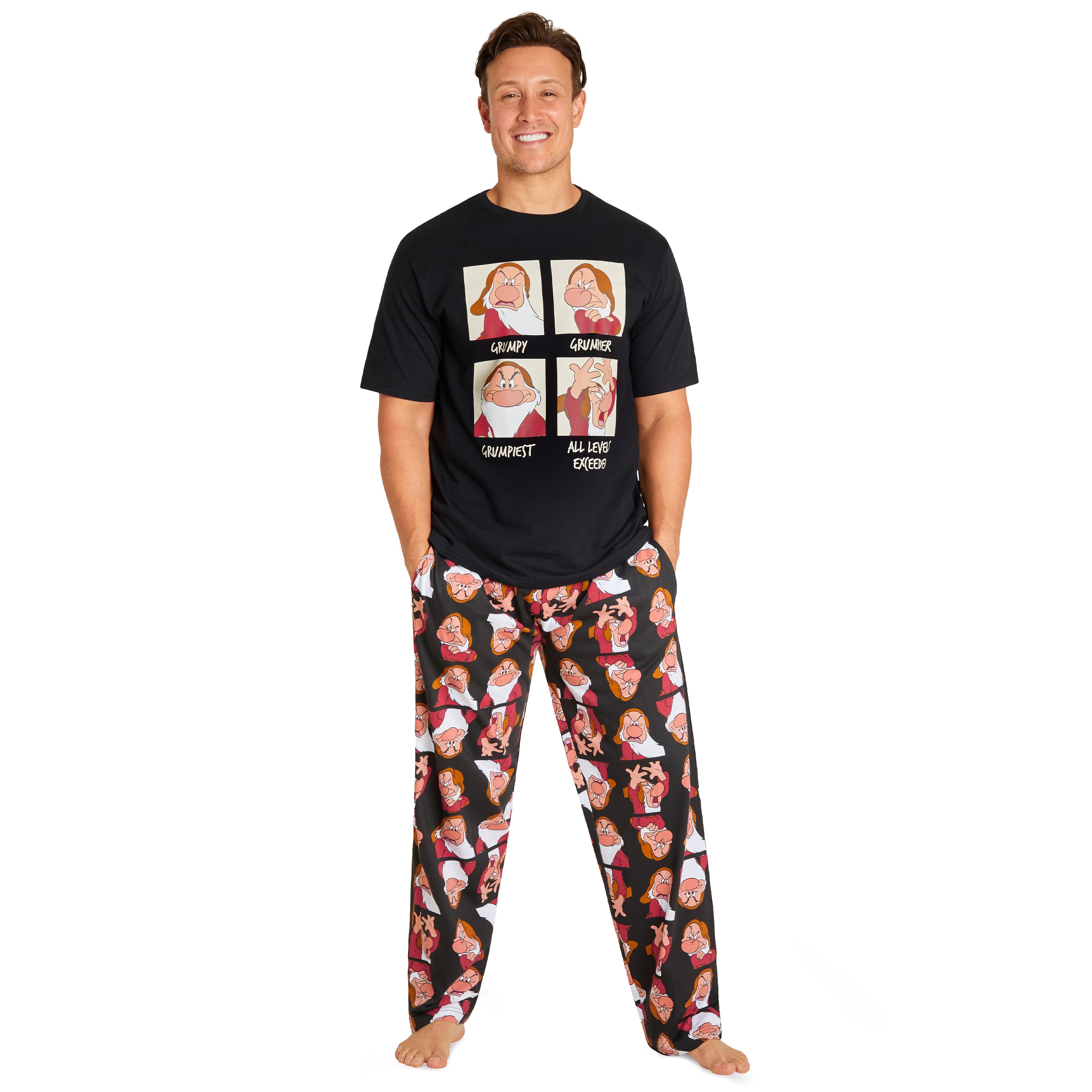 get-trend-disney-grumpy-ensemble-pyjama-homme-coton-2-pi-ces image 1