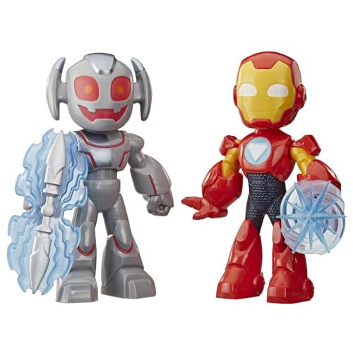marvel-iron-man-et-ultron-pack-duel-figurine-22-5-cm-multipack-3 image 8