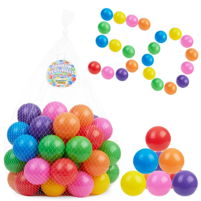 get-trend-lot-50-balles-piscine-balles-enfant-6-cm-couleurs image 1