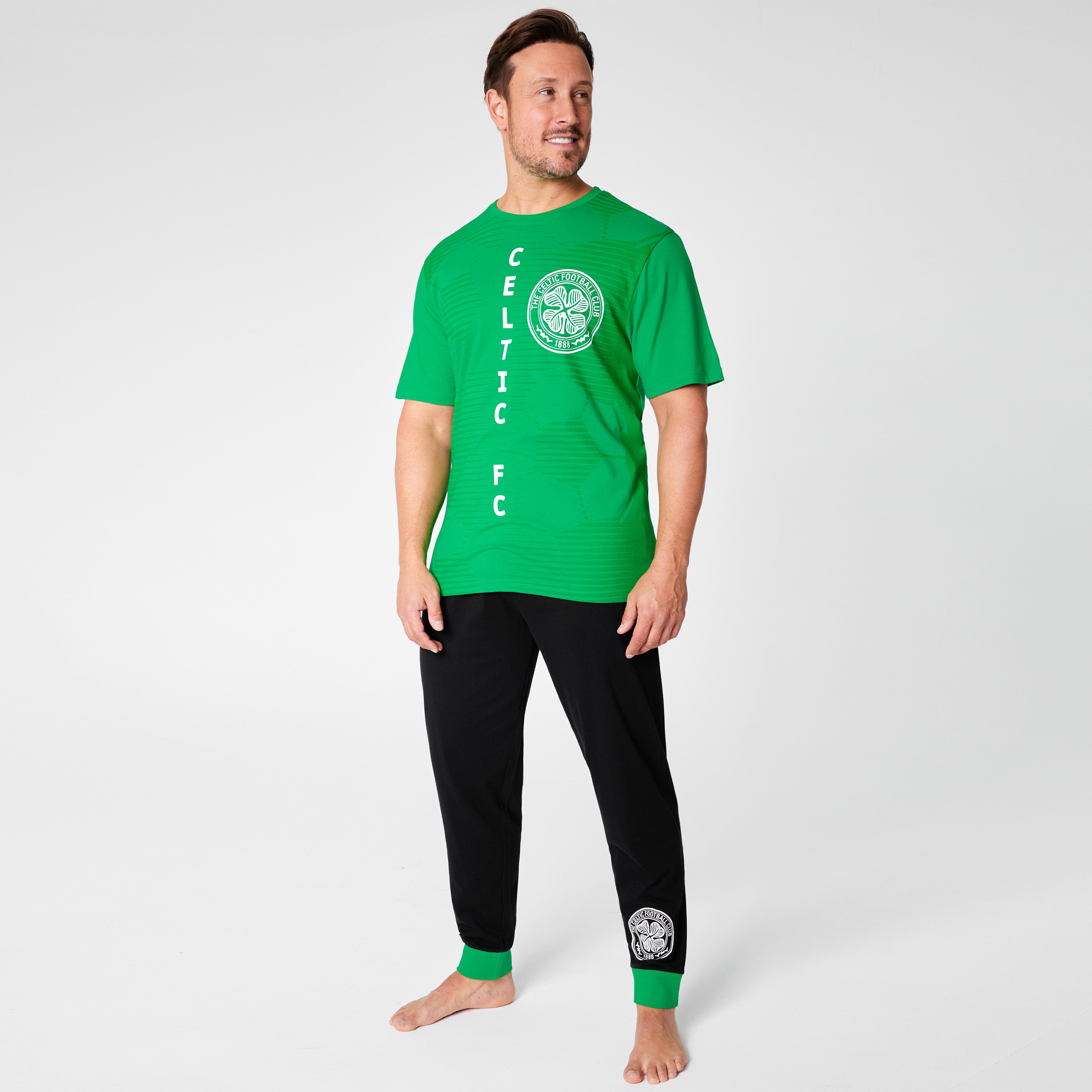 get-trend-celtic-pyjama-homme-vert-noir-taille-m image 3