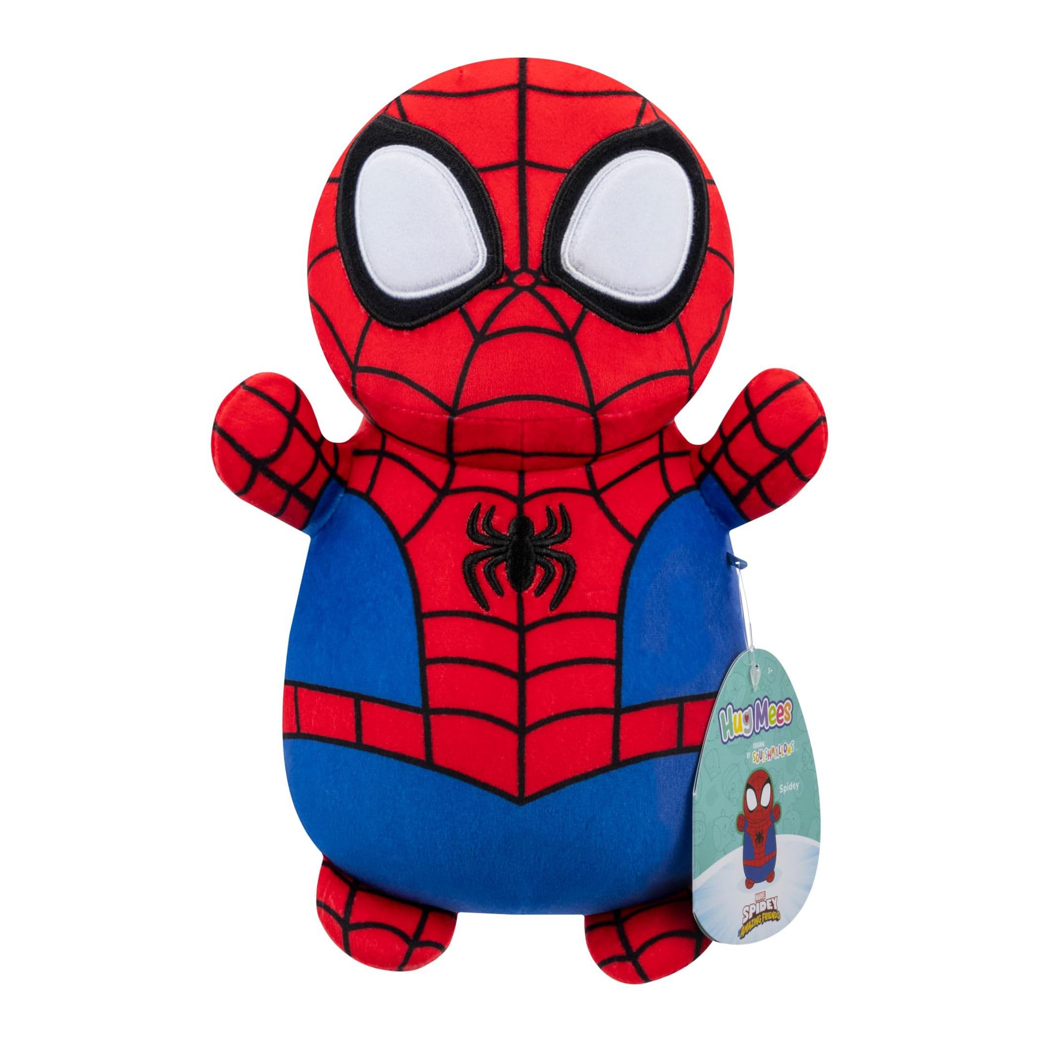 squishmallows-marvel-spidey-hugmees-peluche-ultra-douce-25-cm image 1