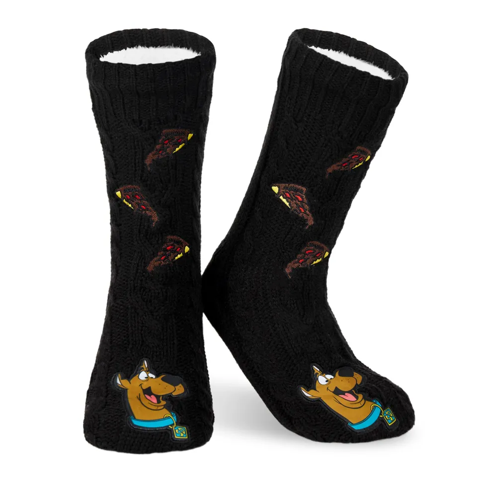 scooby-doo-chaussons-chaussettes-homme-pilou-antiderapantes image 1