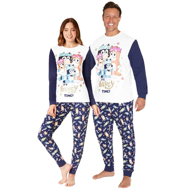 bluey-pyjama-no-l-assorti-femme-coton-manche-longue-s-xl image 1