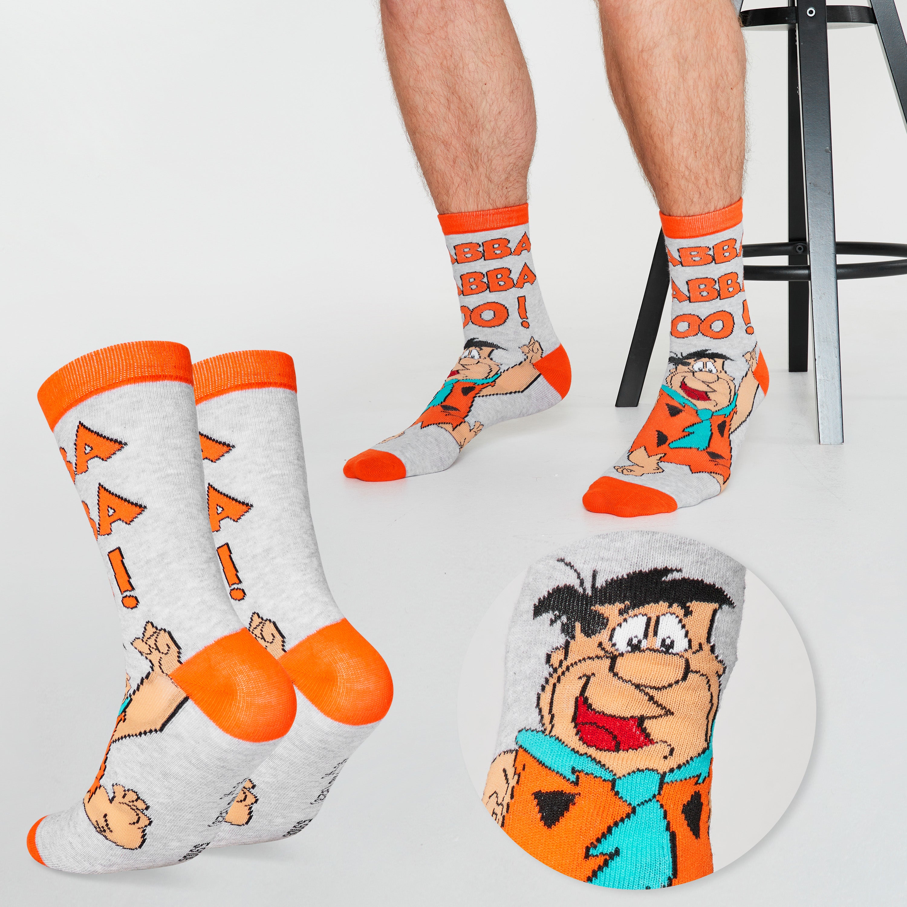 les-pierrafeu-chaussettes-homme-lot-de-5-coton-taille-39-44 image 4