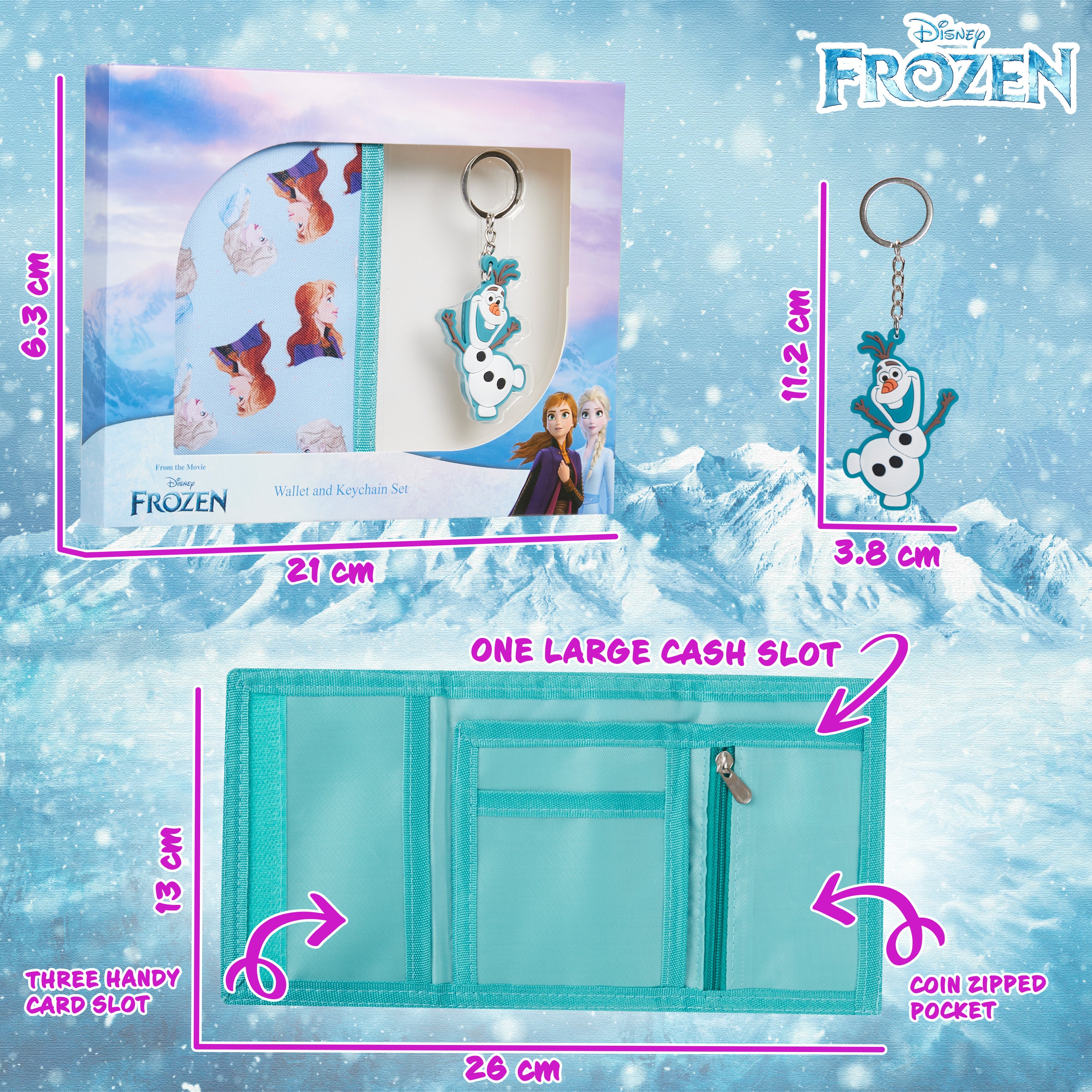 disney-frozen-portefeuille-fille-bleu-porte-cl-s image 6