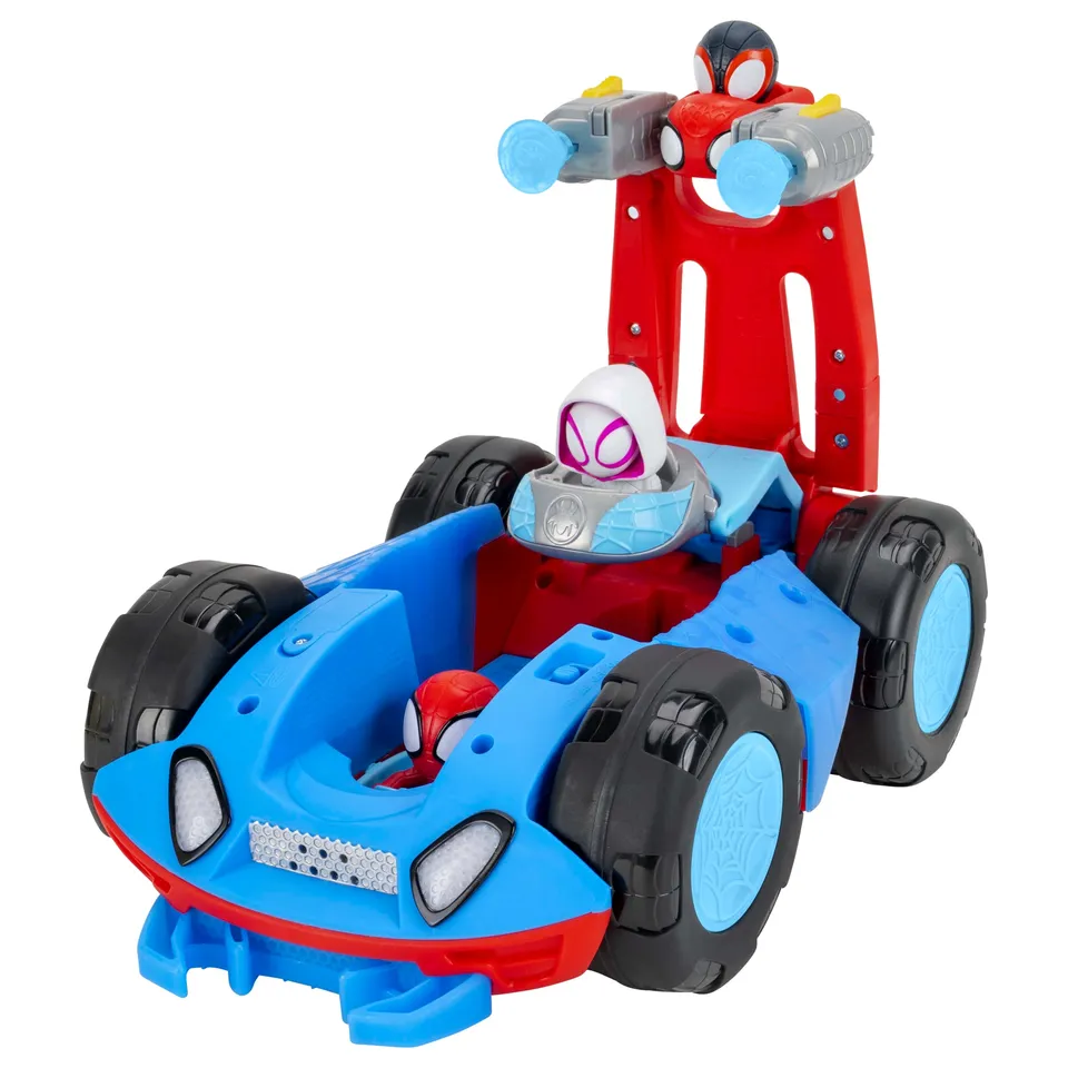 marvel-spidey-amazing-friends-flip-reveal-cruiser-v-hicule-27-9-cm image 1