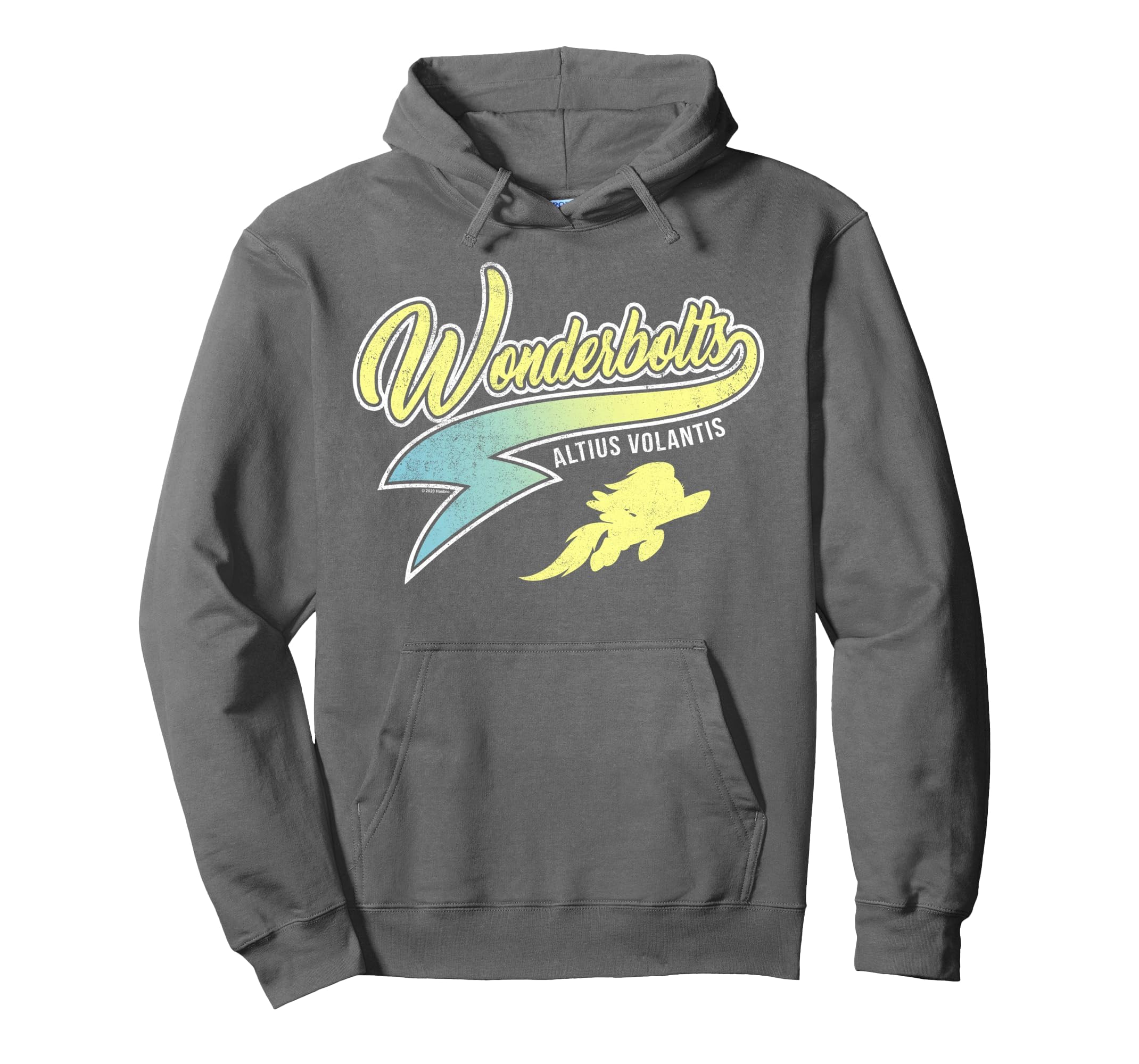my-little-pony-wonderbolts-logo-sweat-capuche-noir image 6