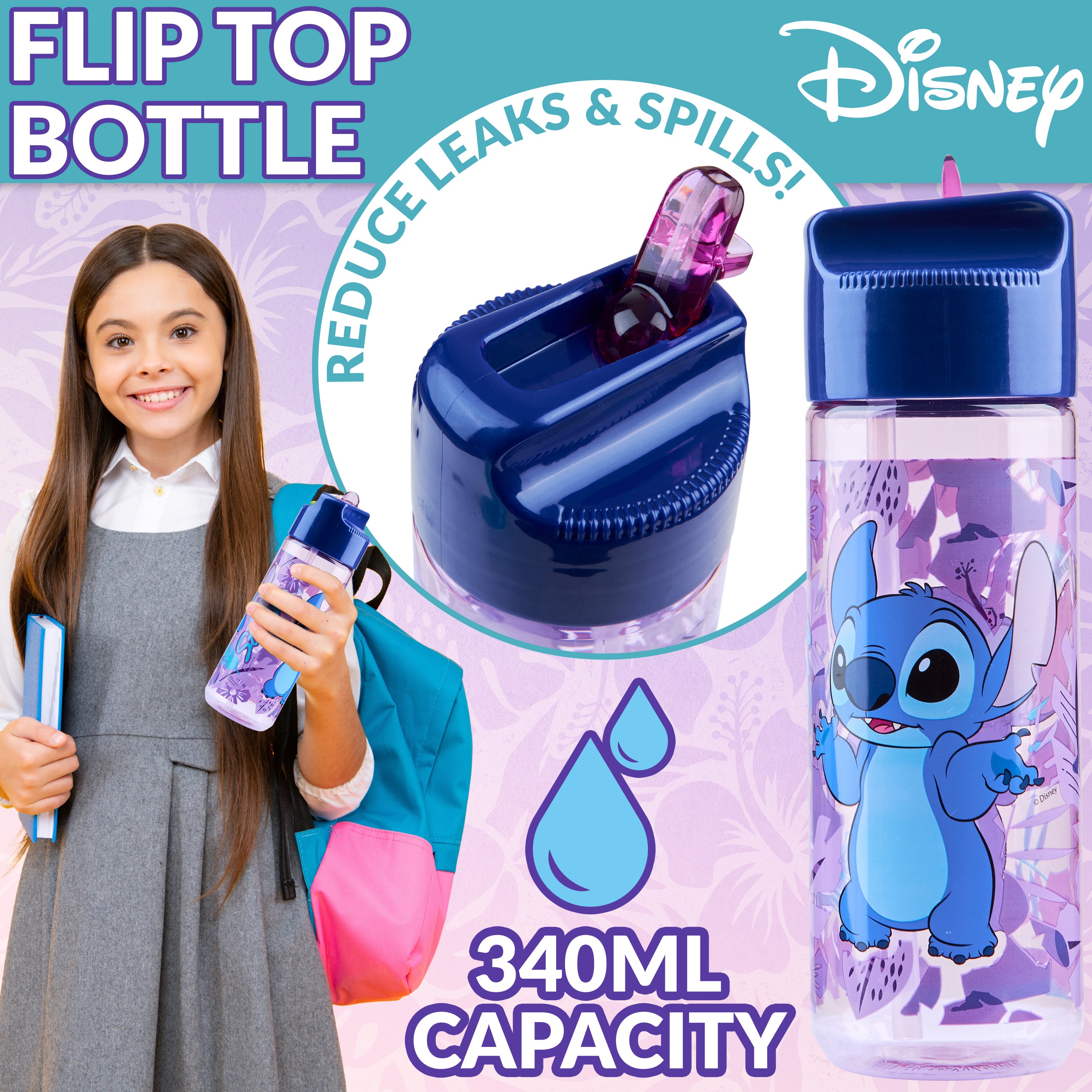 disney-stitch-lunchbox-bento-3-cases-gourde-340-ml-bleu image 4