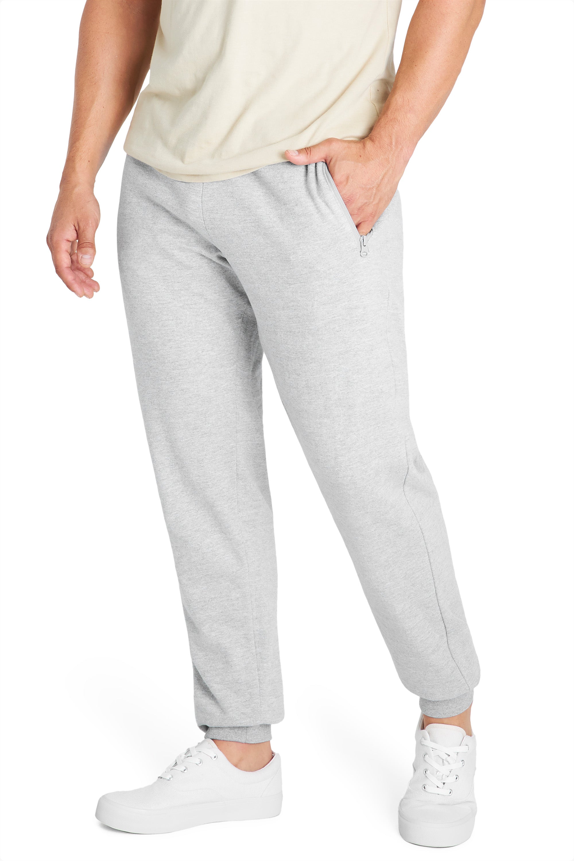 get-trend-citycomfort-jogging-homme-gris-poches-zipp-es-coton image 2
