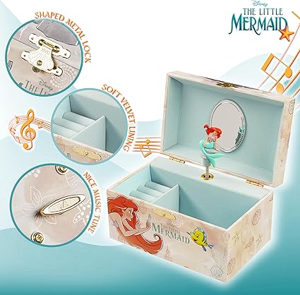 disney-princess-ariel-bo-te-bijoux-musicale-souvenirs image 3