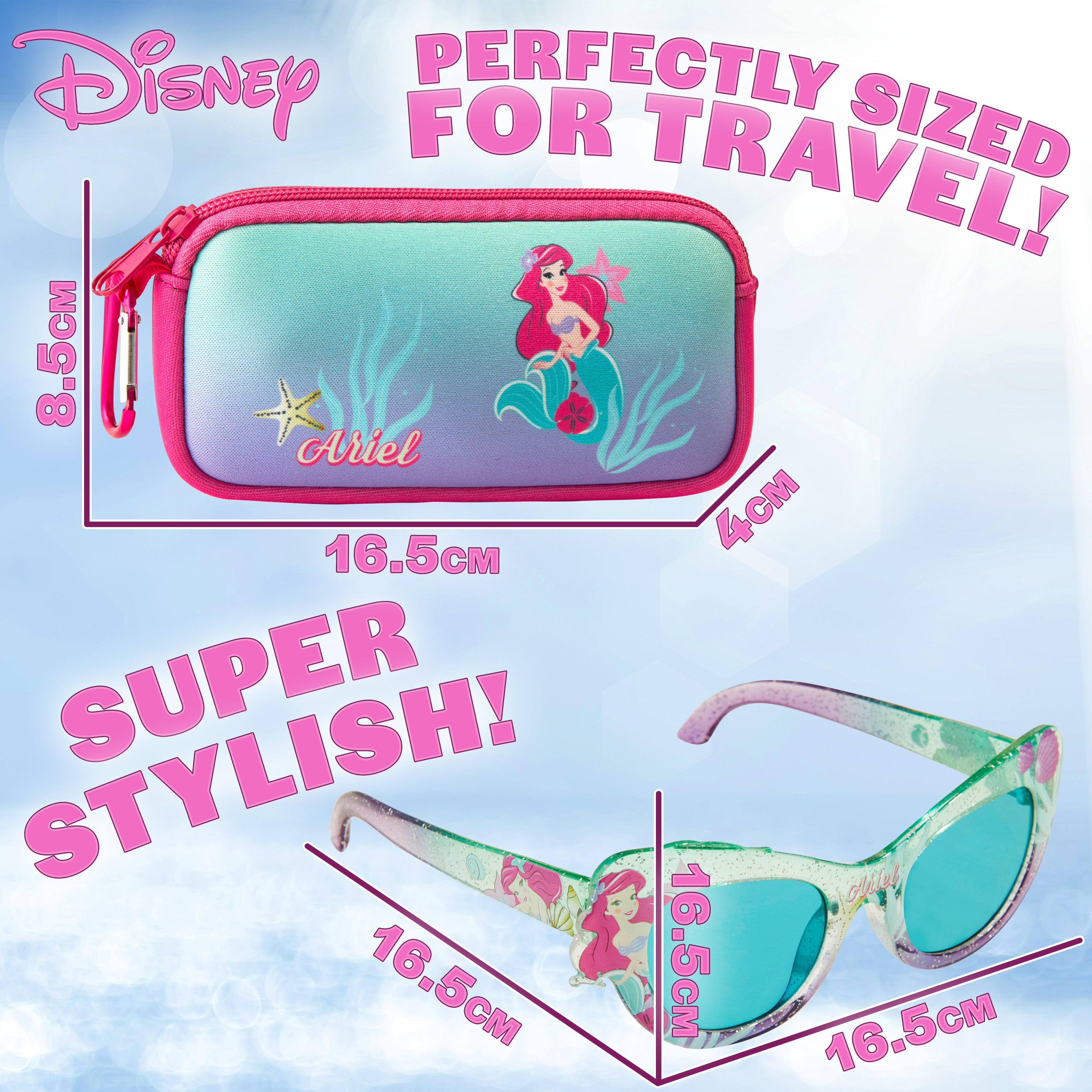 disney-ariel-lunettes-soleil-fille-accessoires-uv image 6