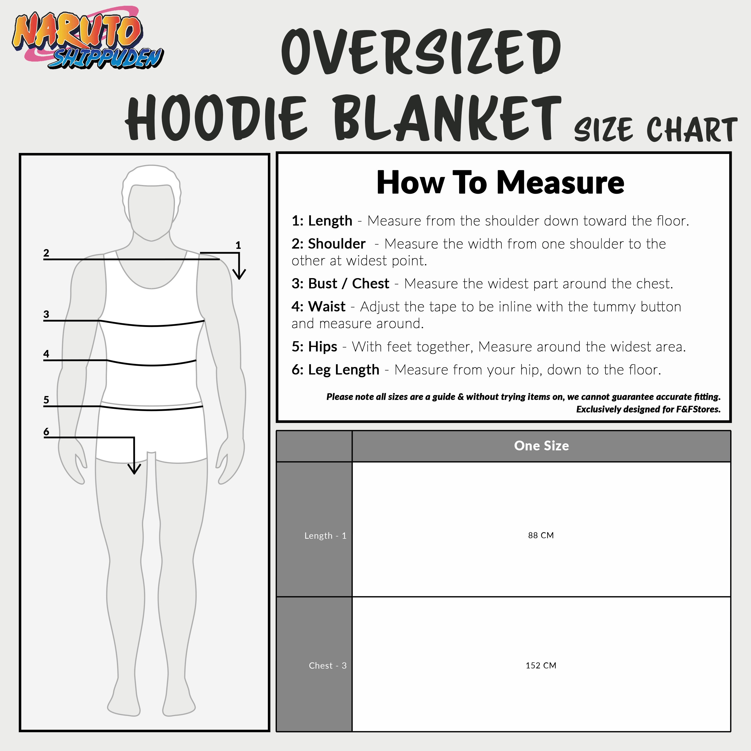 naruto-sweat-plaid-homme-oversize-noir-orange-polaire image 6