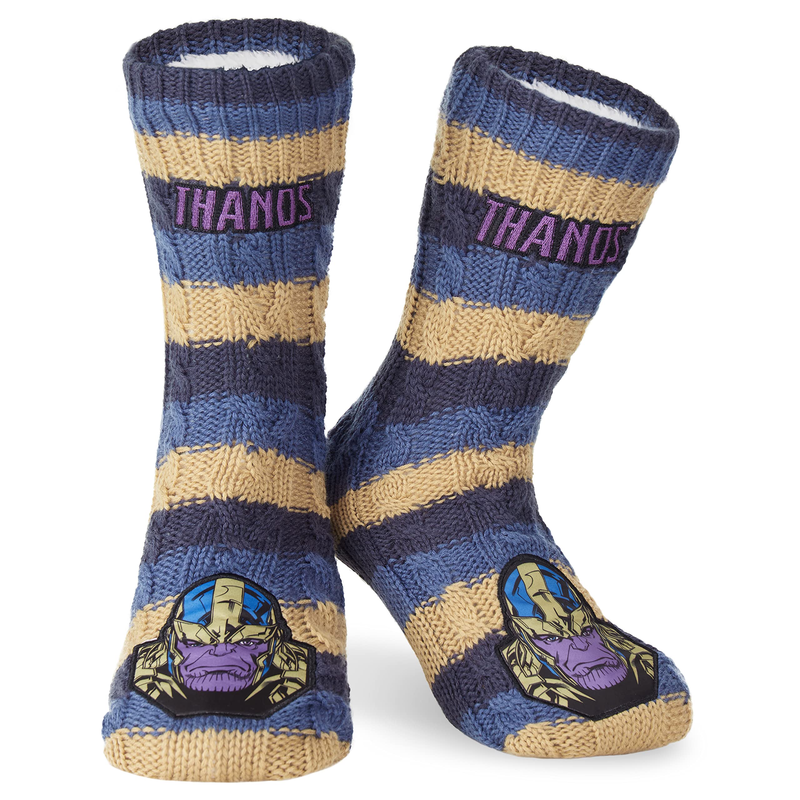 marvel-chaussettes-homme-vert-38-44-sherpa-antid-rapant image 8