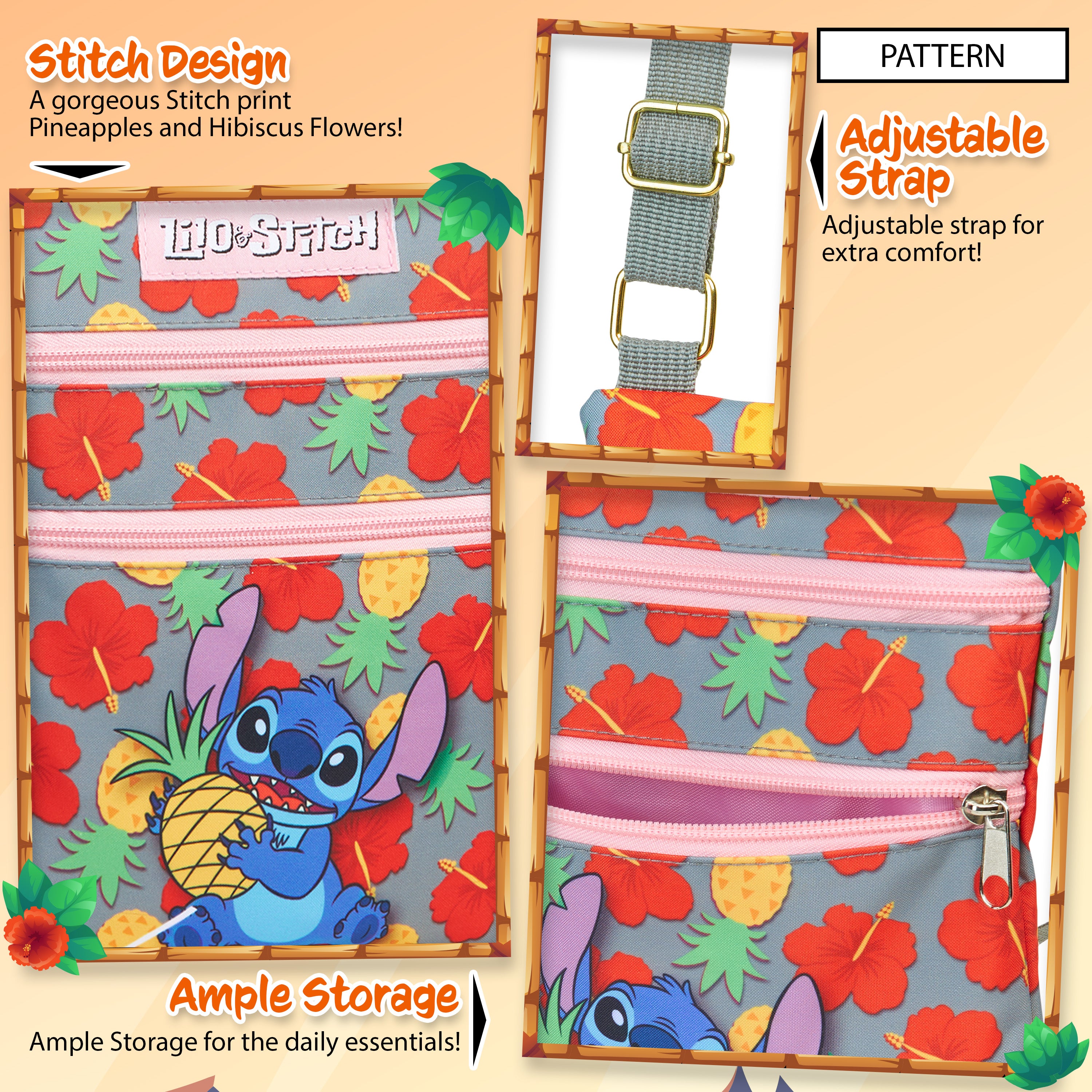 disney-stitch-sac-bandouli-re-fille-sangle-r-glable image 6